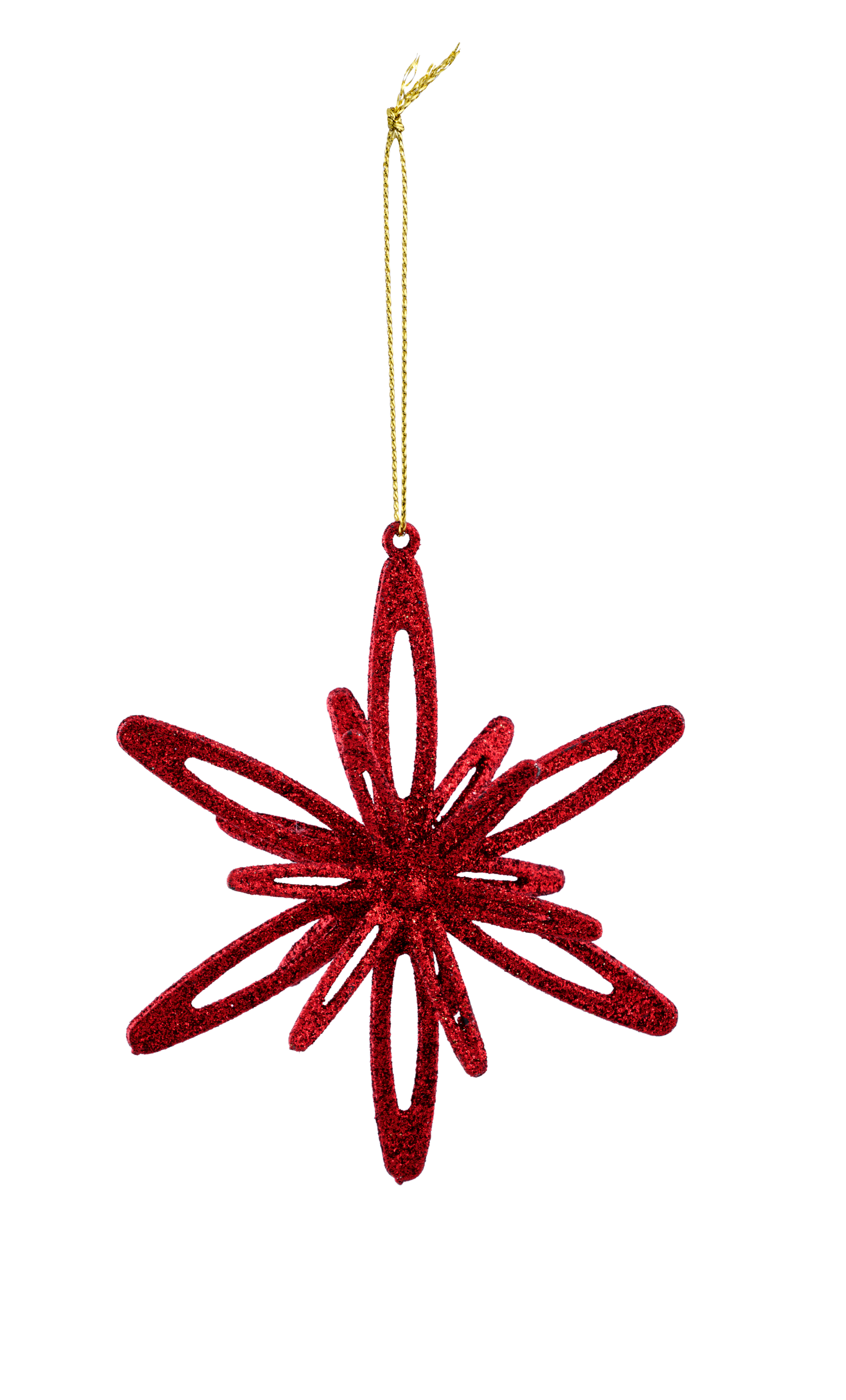 AURIS Hangdecoratie roodH 11 x B 11 x D 4 cm