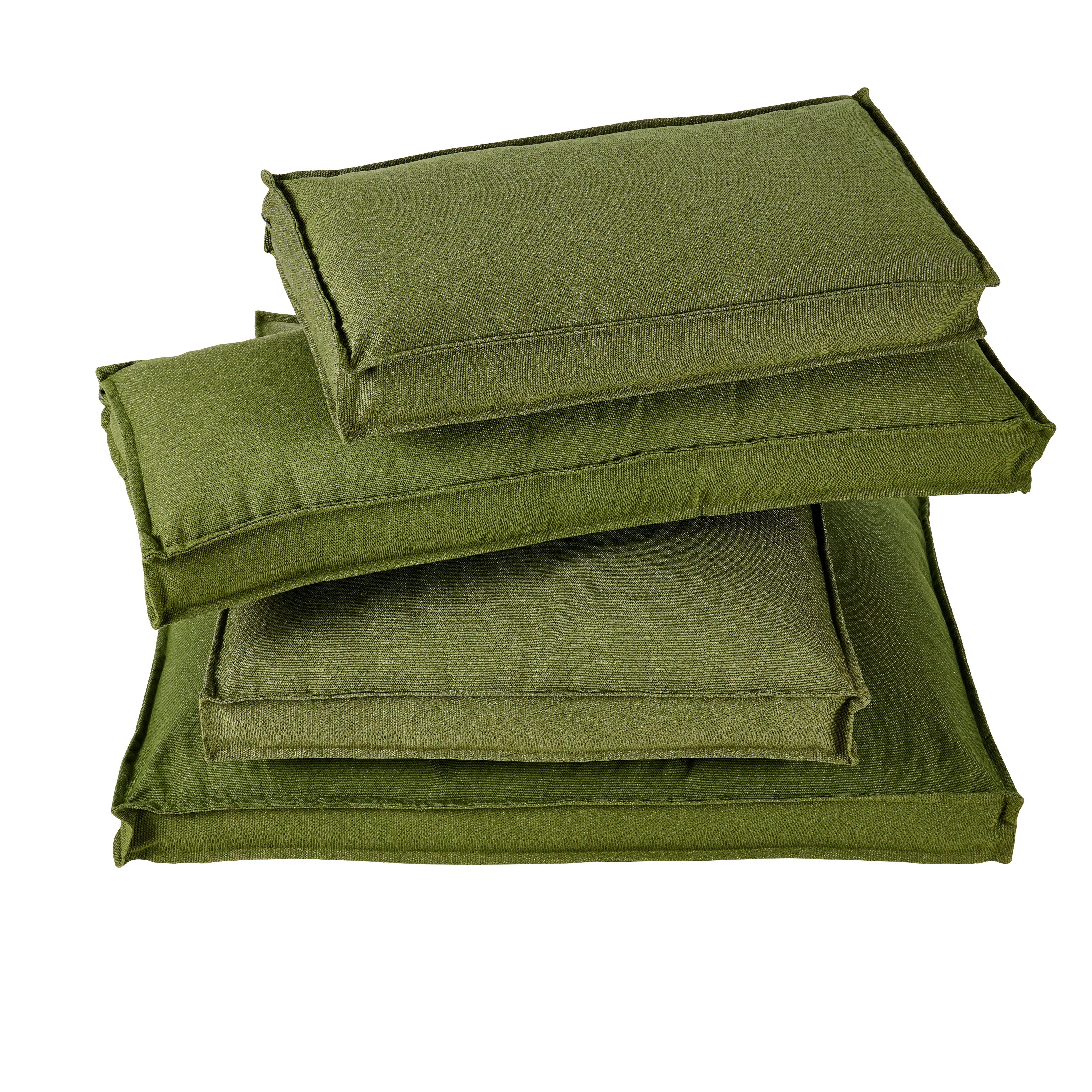 PAULETTA LUXE Rugkussen groenB 40 x L 60 x D 12 cm