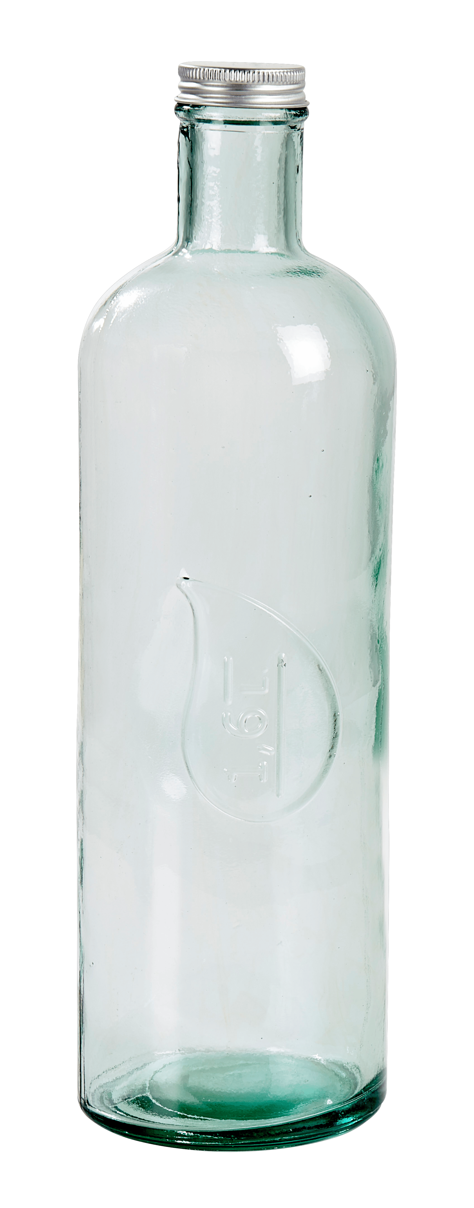 CAPACITY Fles 1,6 L transparantH 33 cm - Ø 10 cm