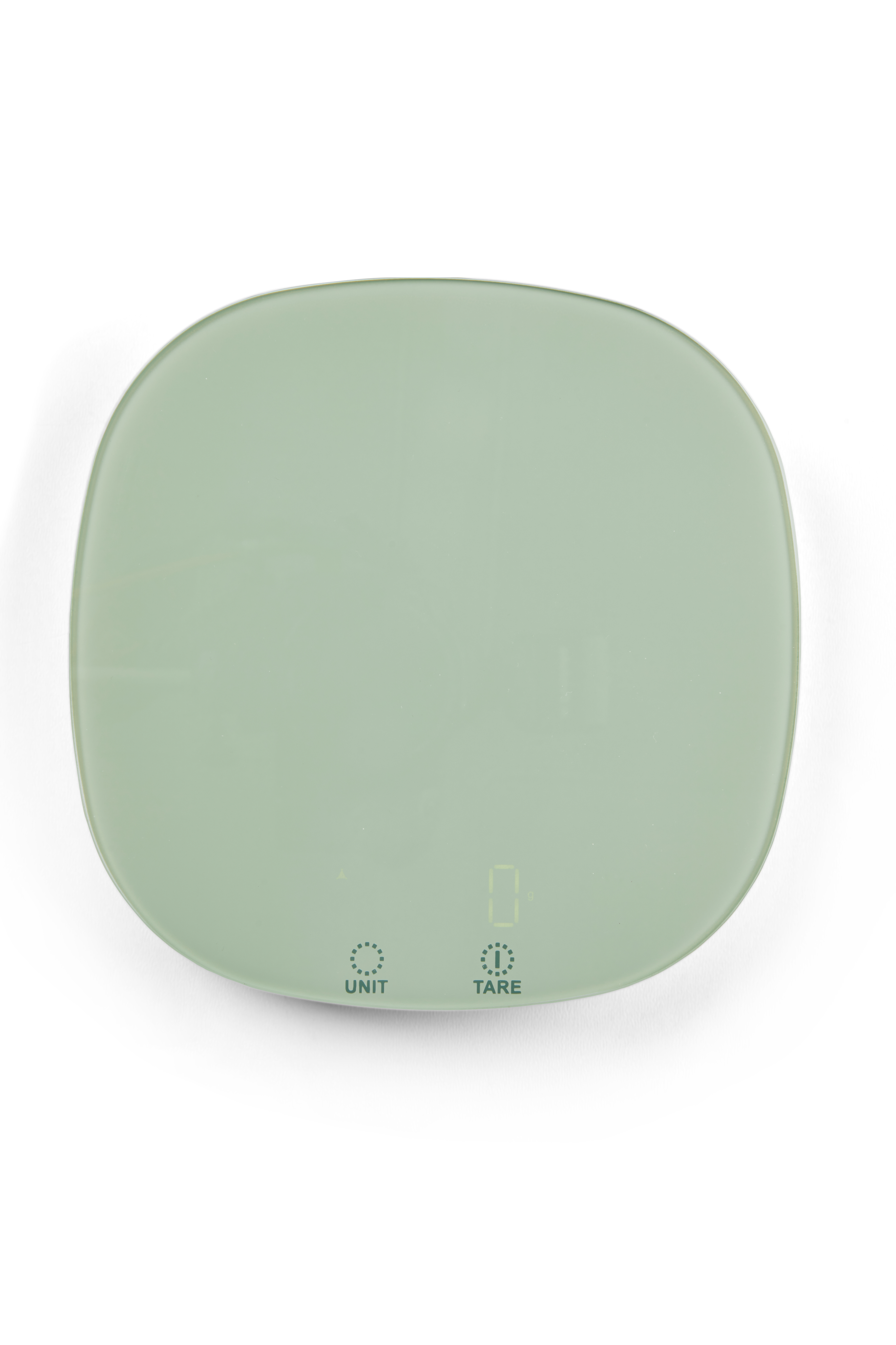 CUISINO Keukenweegschaal groenH 18 x B 18 x D 1,9 cm