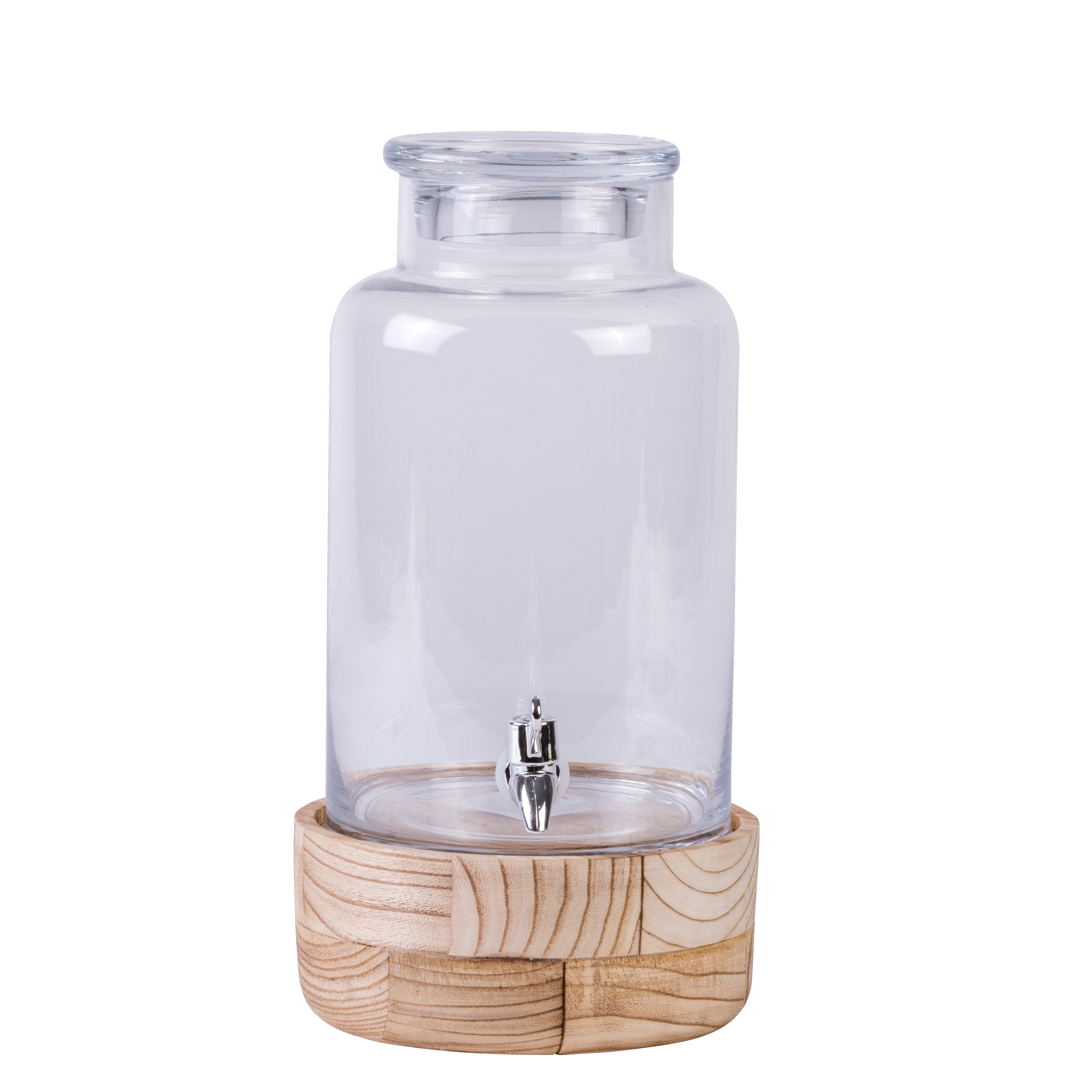 PURI Dranktank met kraan 5,5 L transparantH 31,5 cm - Ø 20 cm