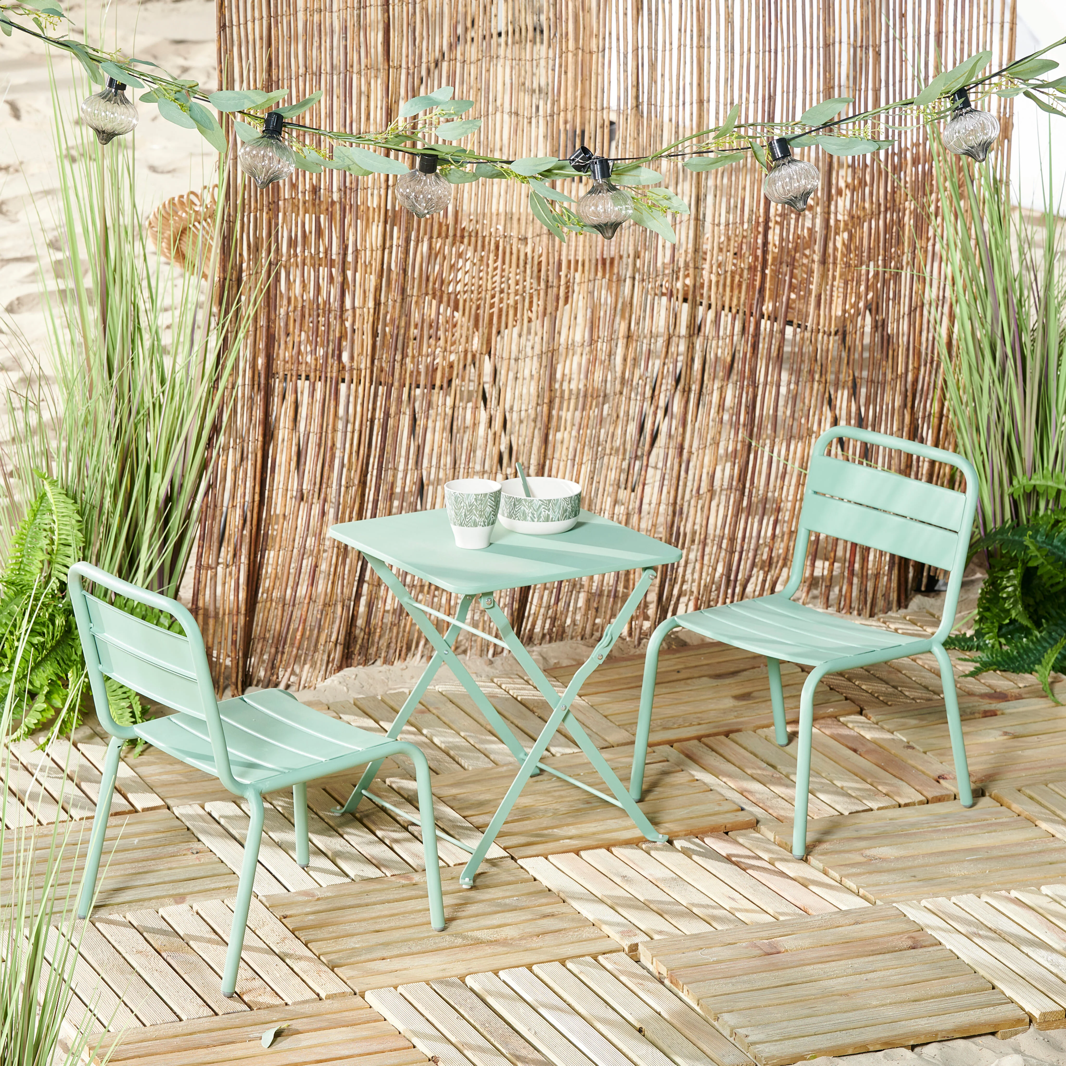 ANABEL Kindertafel eucalyptusH 45 x B 40 x L 40 cm