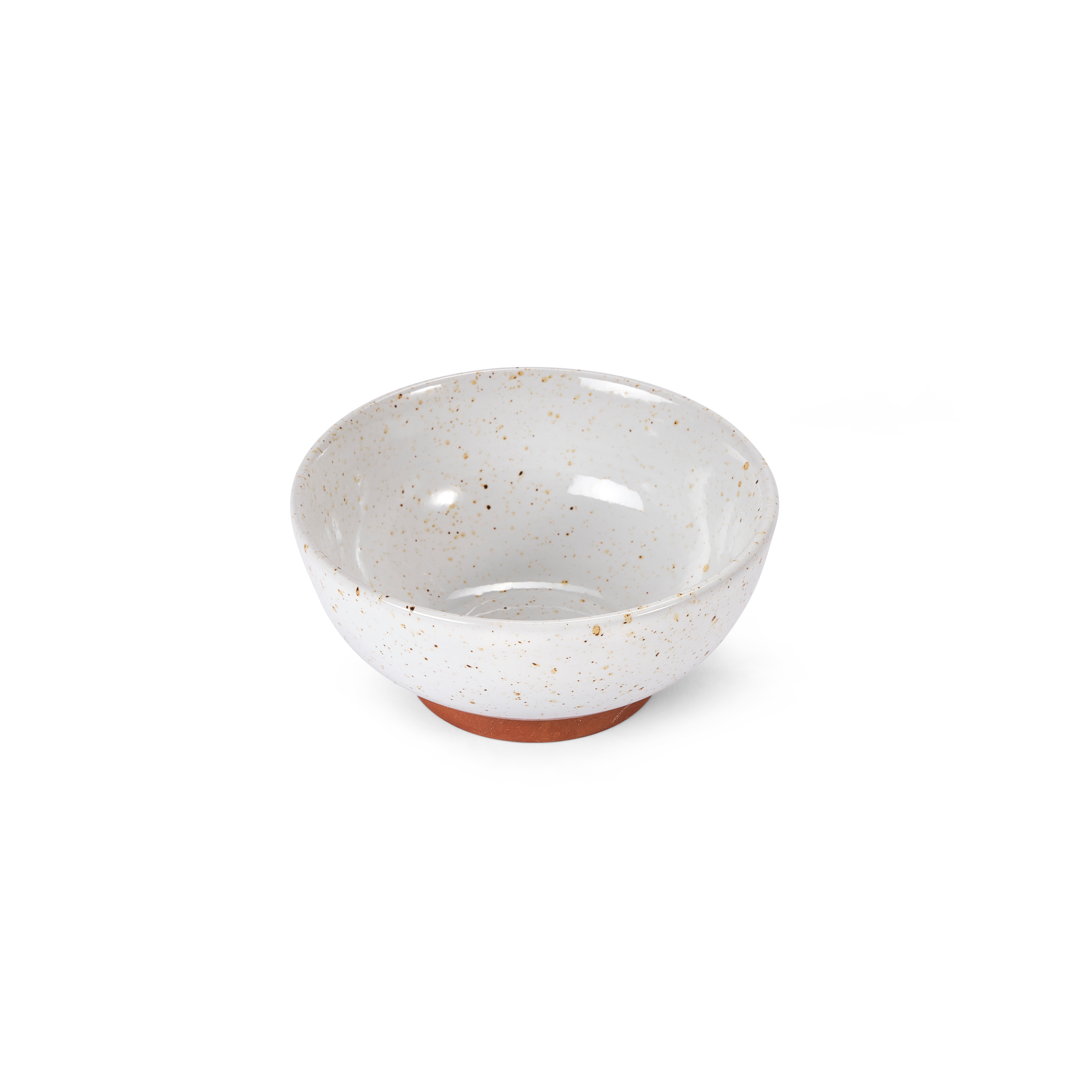 TERRA Bowl wit - set van 4 H 5,5 cm - Ø 11,8 cm