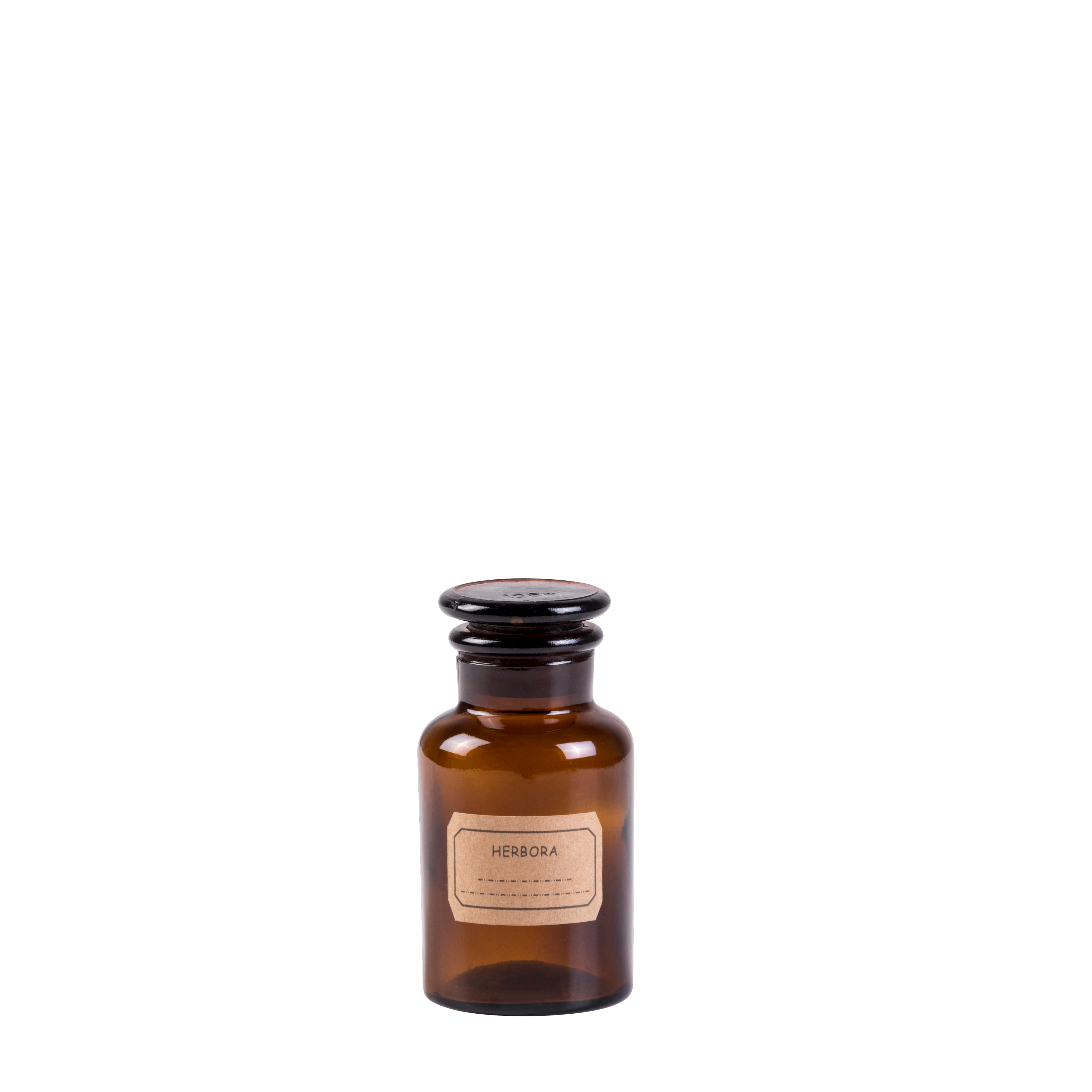 HERBORA Voorraadpot 12,5 CL bruinH 11,5 cm - Ø 5,7 cm - CASA