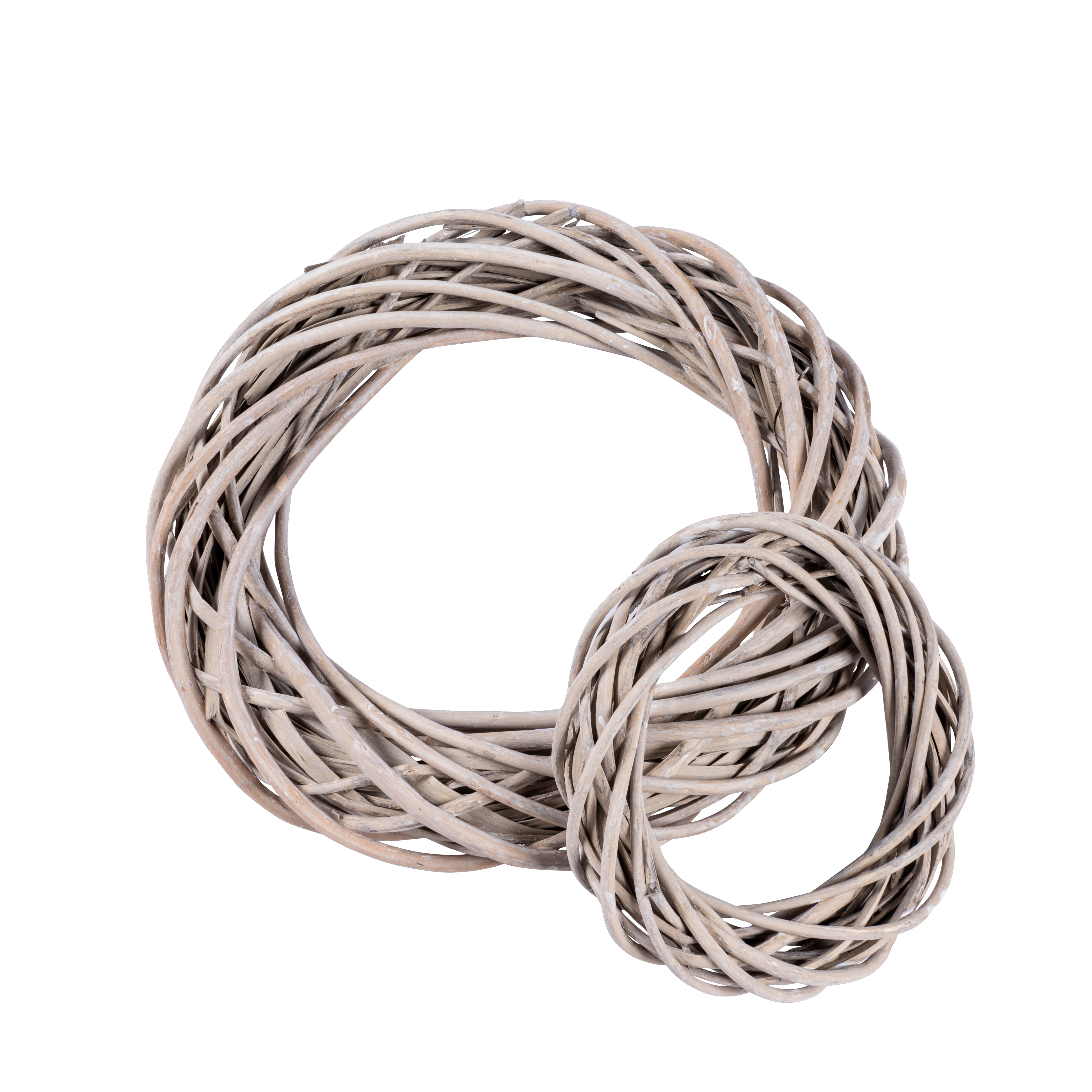 WILLOW Krans grijsH 4 cm - Ø 20 cm