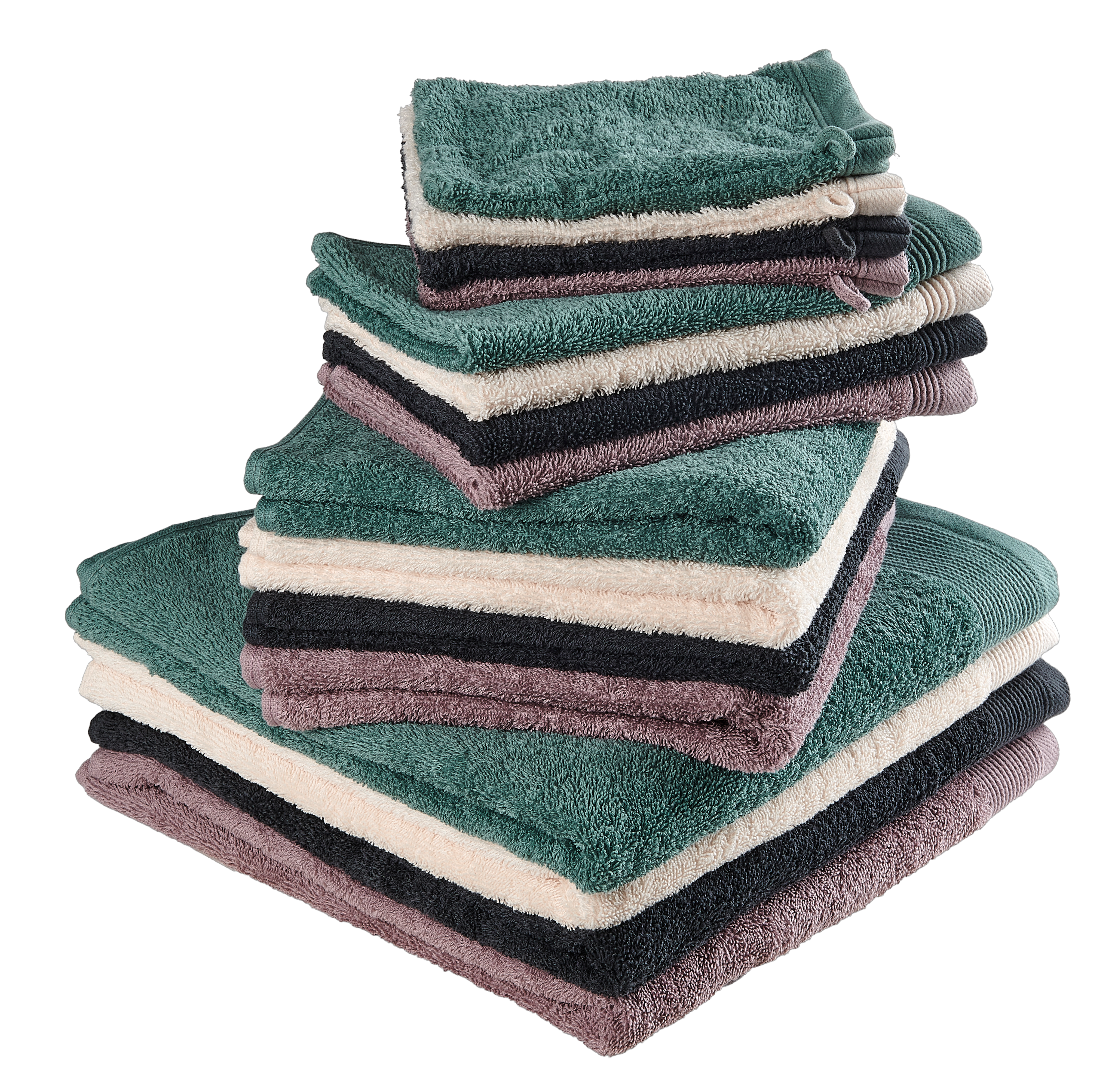 RECYCLE Handdoek aquaB 50 x L 100 cm