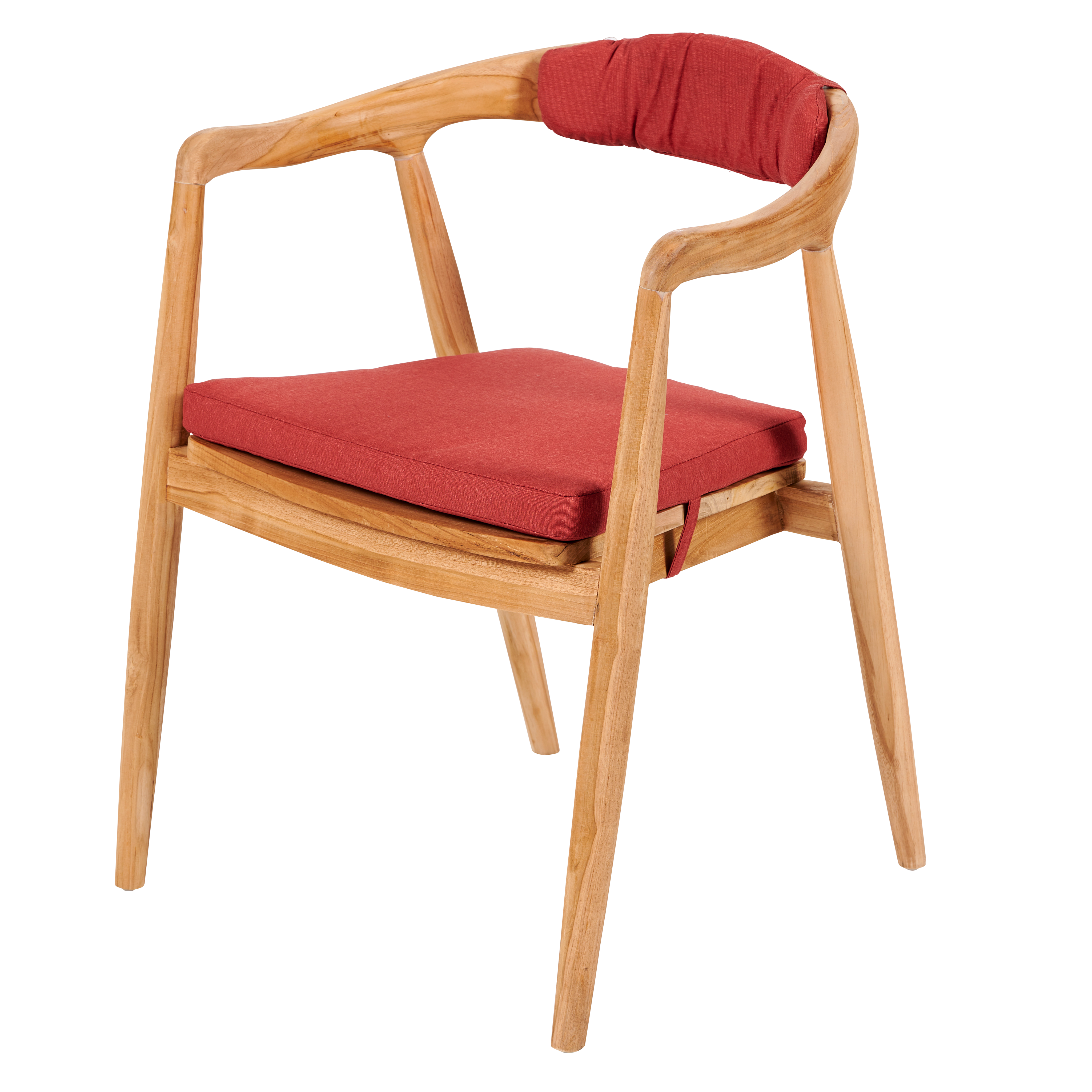 AUGUST Zitkussen roodB 46,6 x D 42,7 cm