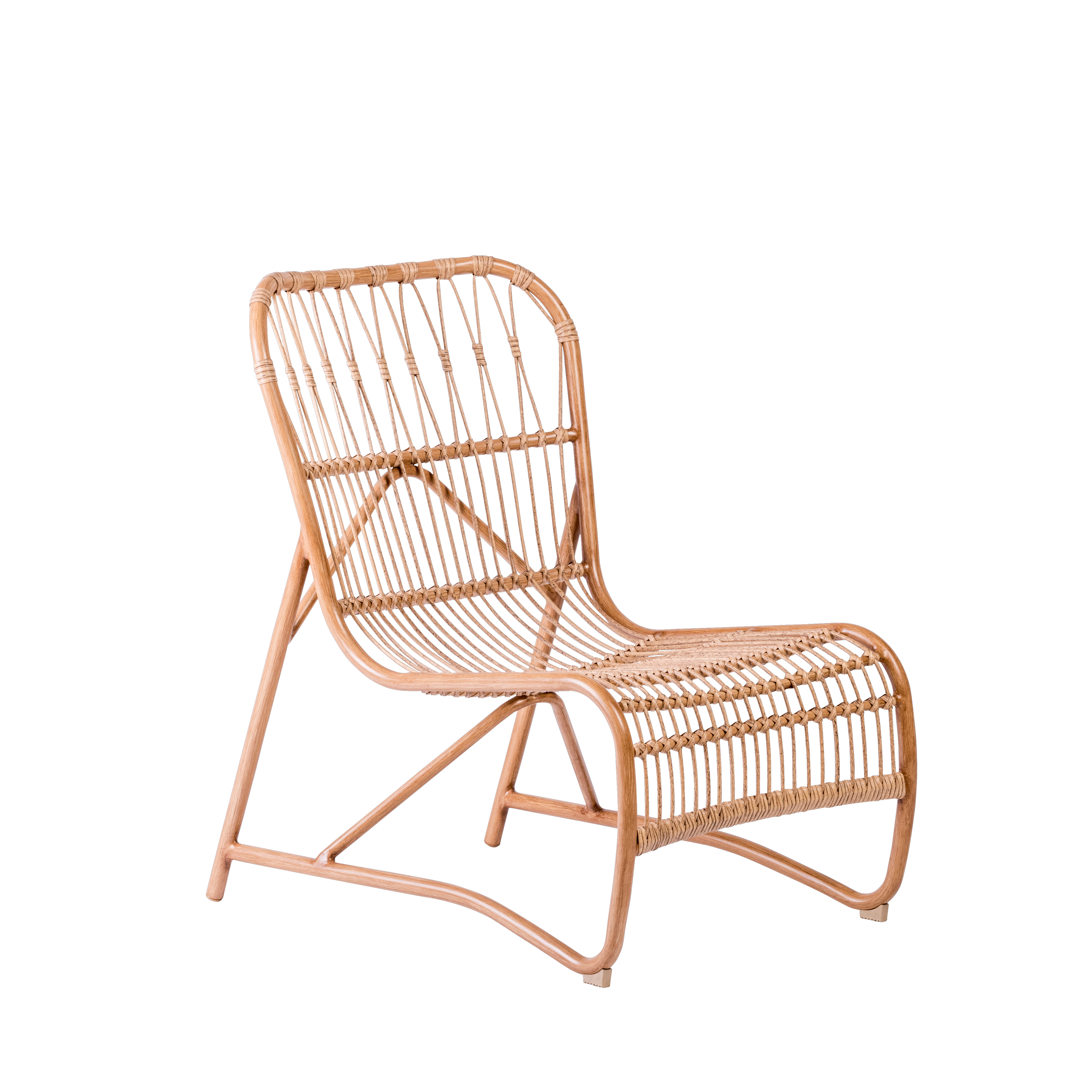 BINANG Lounge zetel naturelH 88 x B 61 x L 81 cm - CASA