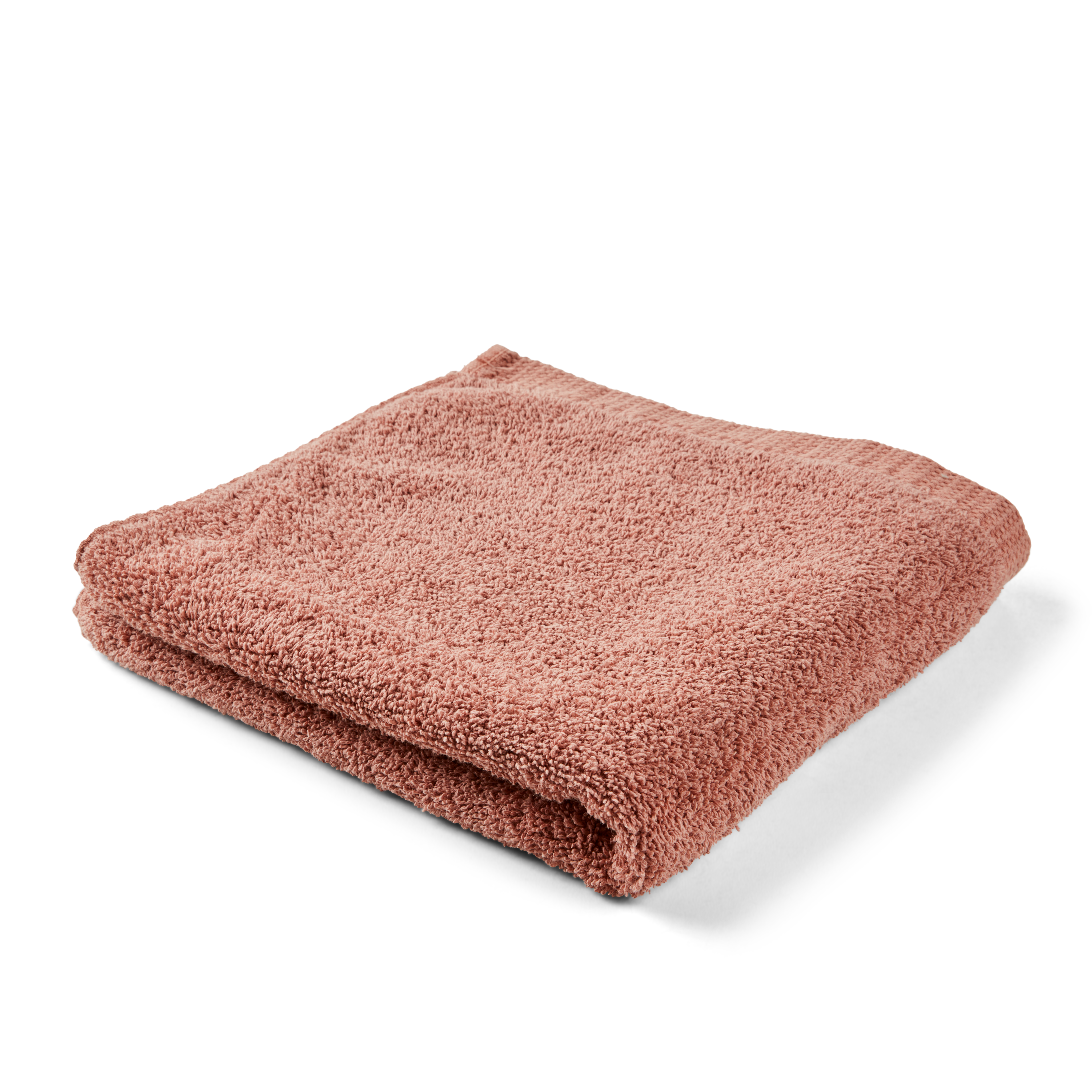 MINERAL Handdoek terracottaB 50 x L 100 cm