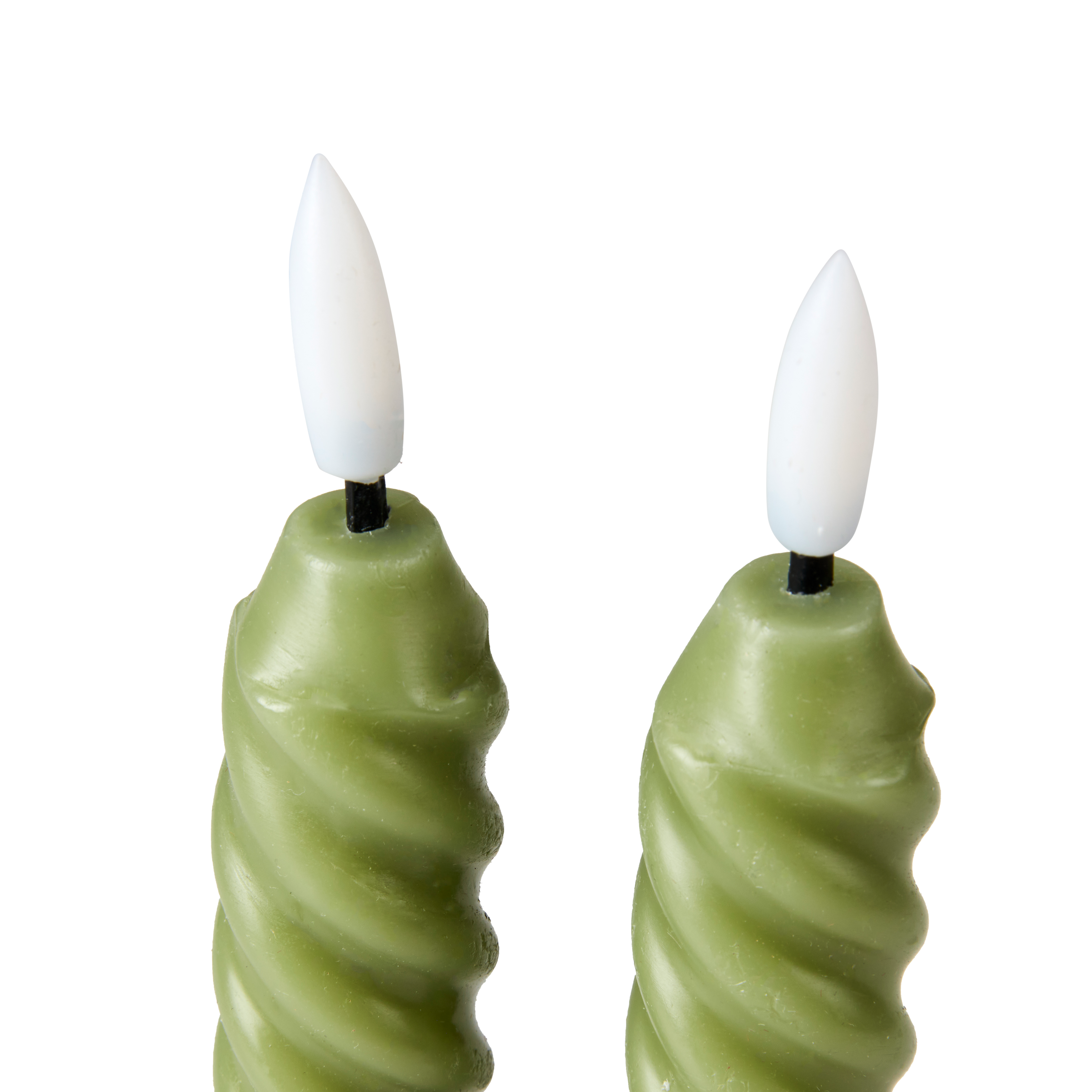 LED Led dinerkaars groenH 24,5 cm - Ø 1,9 cm