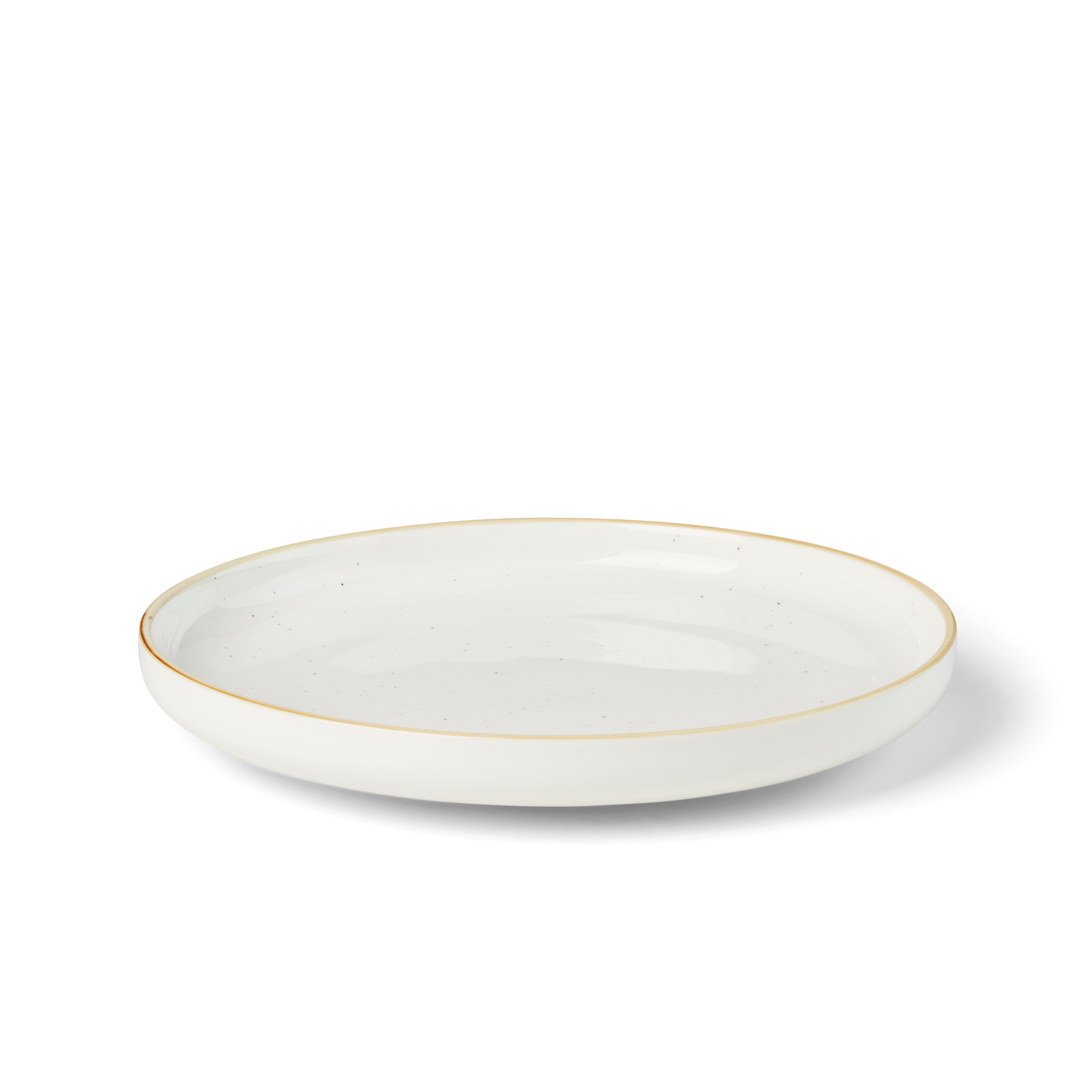 REALE Bord wit - set van 3 H 3,7 cm - Ø 27 cm