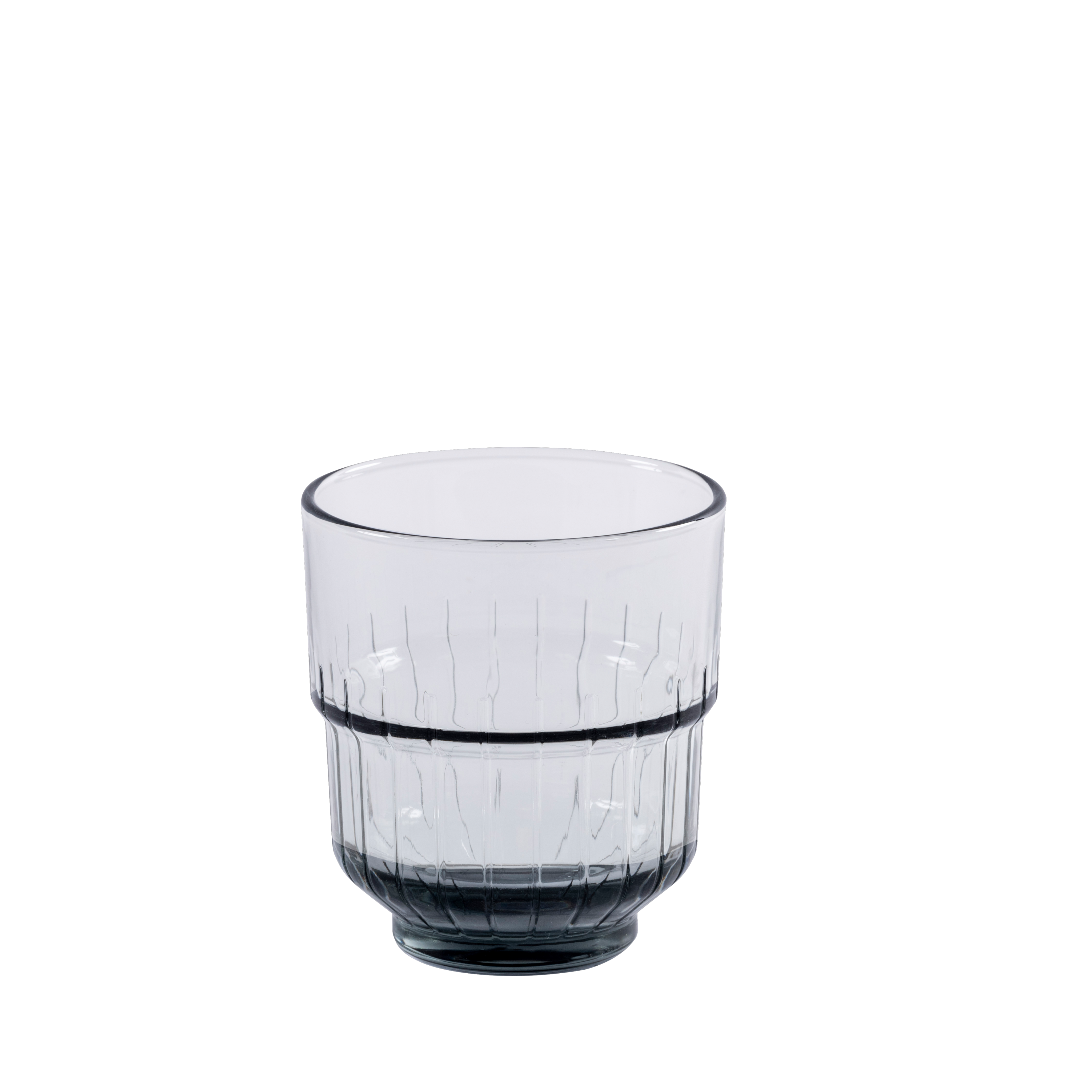LINQ Glas 35,5 CL grijsH 9,8 cm - Ø 8,8 cm