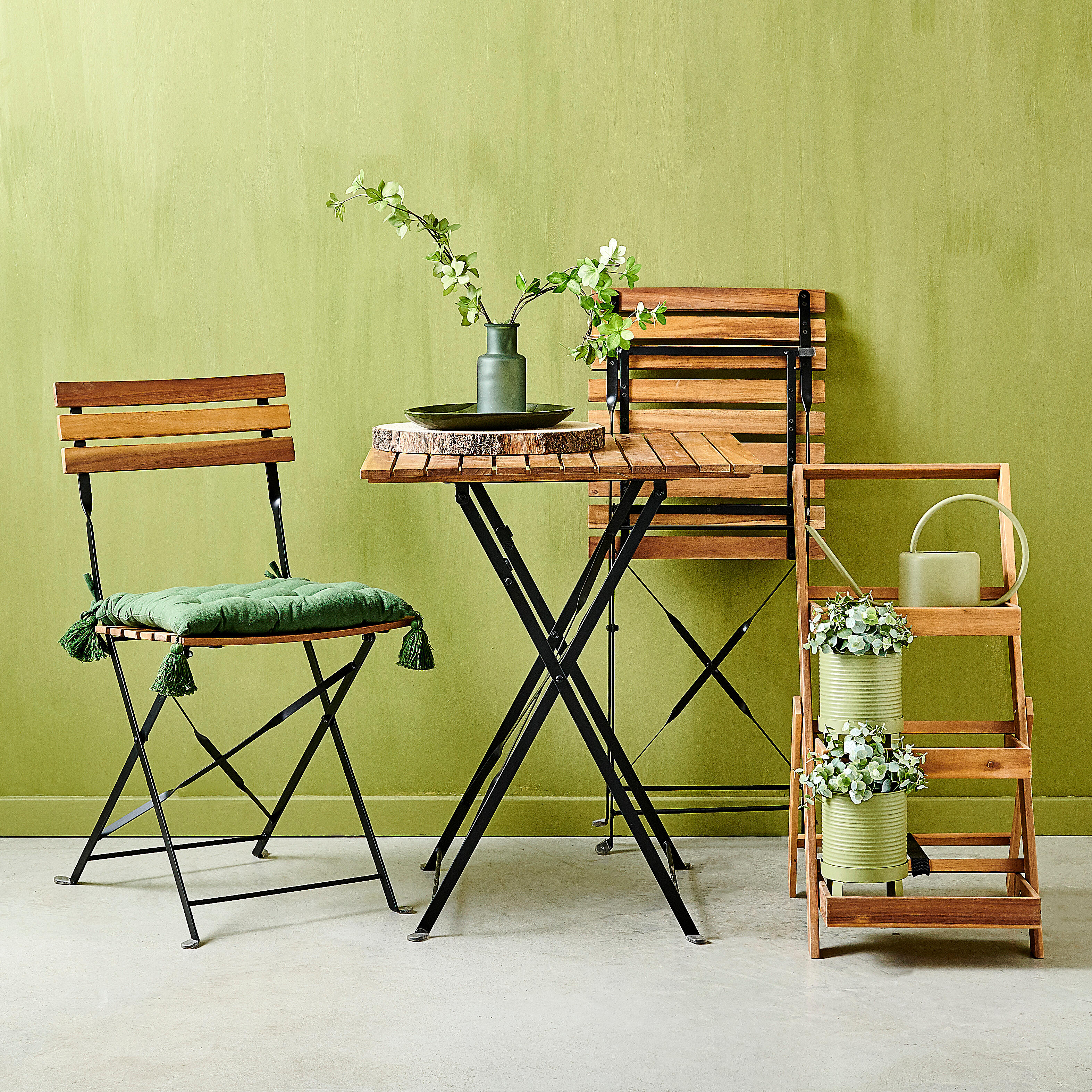 KAPAS Vouwtafel naturelH 73 x L 60 x D 60 cm