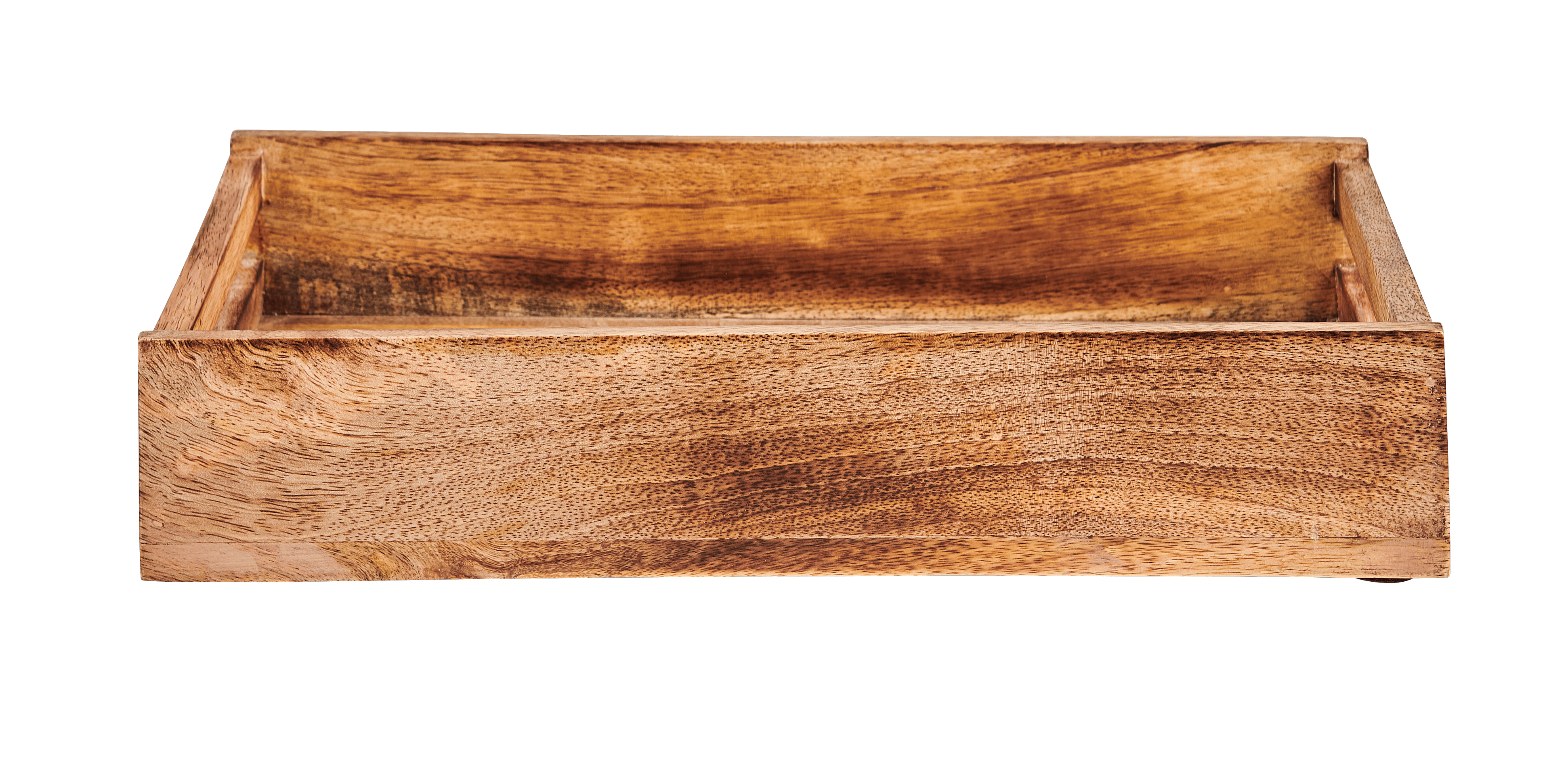 MANGO Bakje laag naturelH 6 x B 34 x D 24 cm