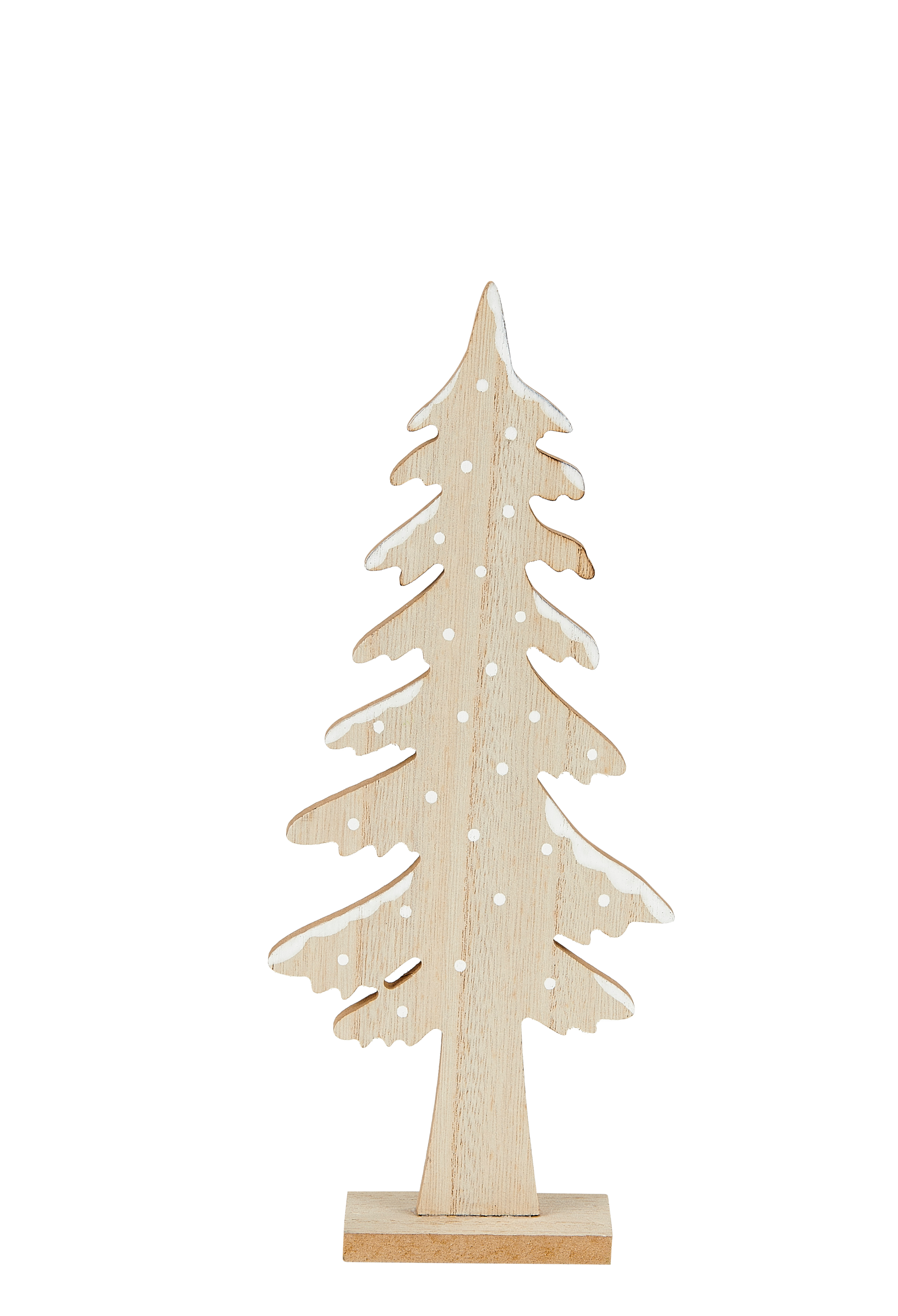 WINTER TREE Staandecoratie naturelH 29,5 x B 12 x D 4 cm