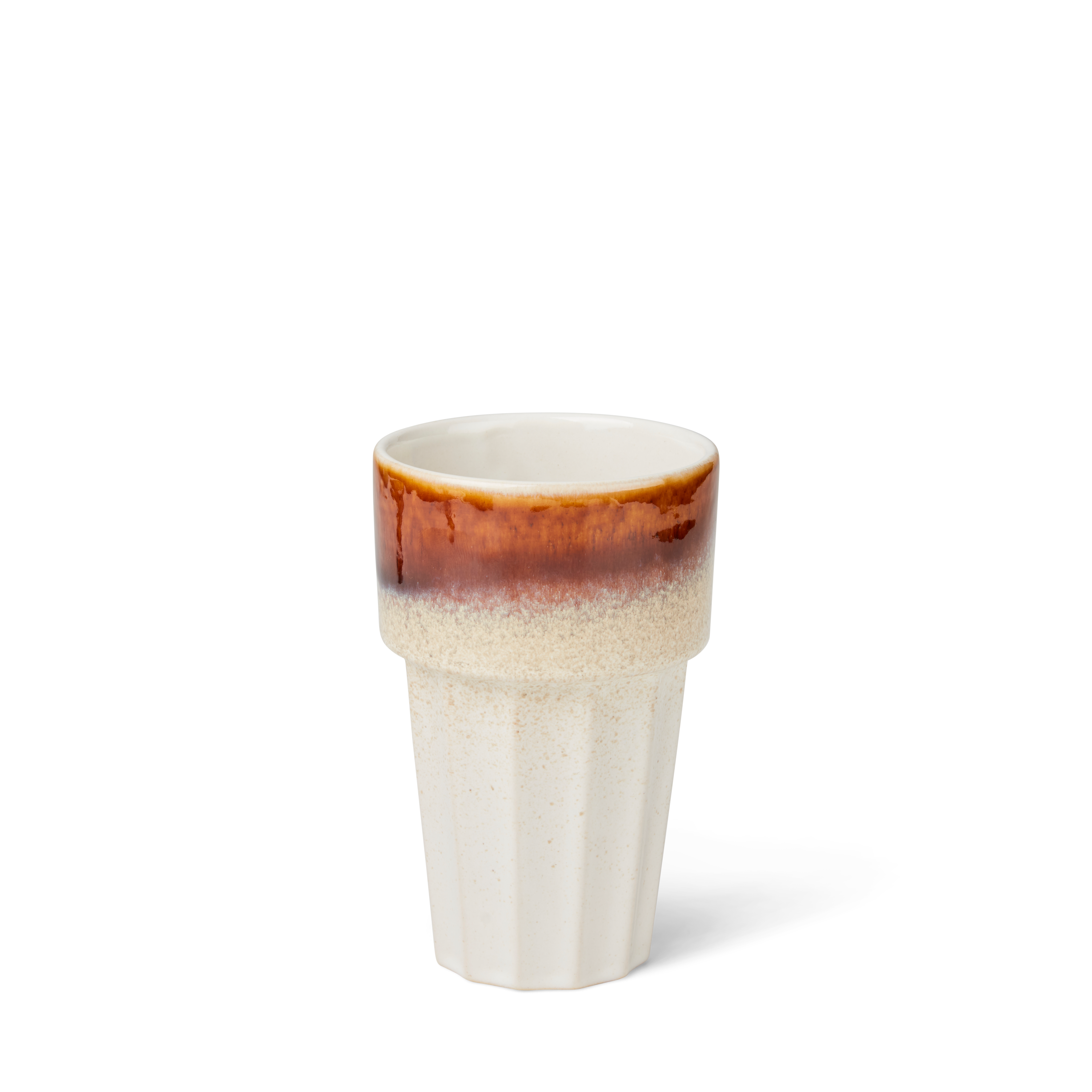 BLEND WHITE Mok 36 CL wit - set van 4 H 13,3 cm - Ø 8,6 cm