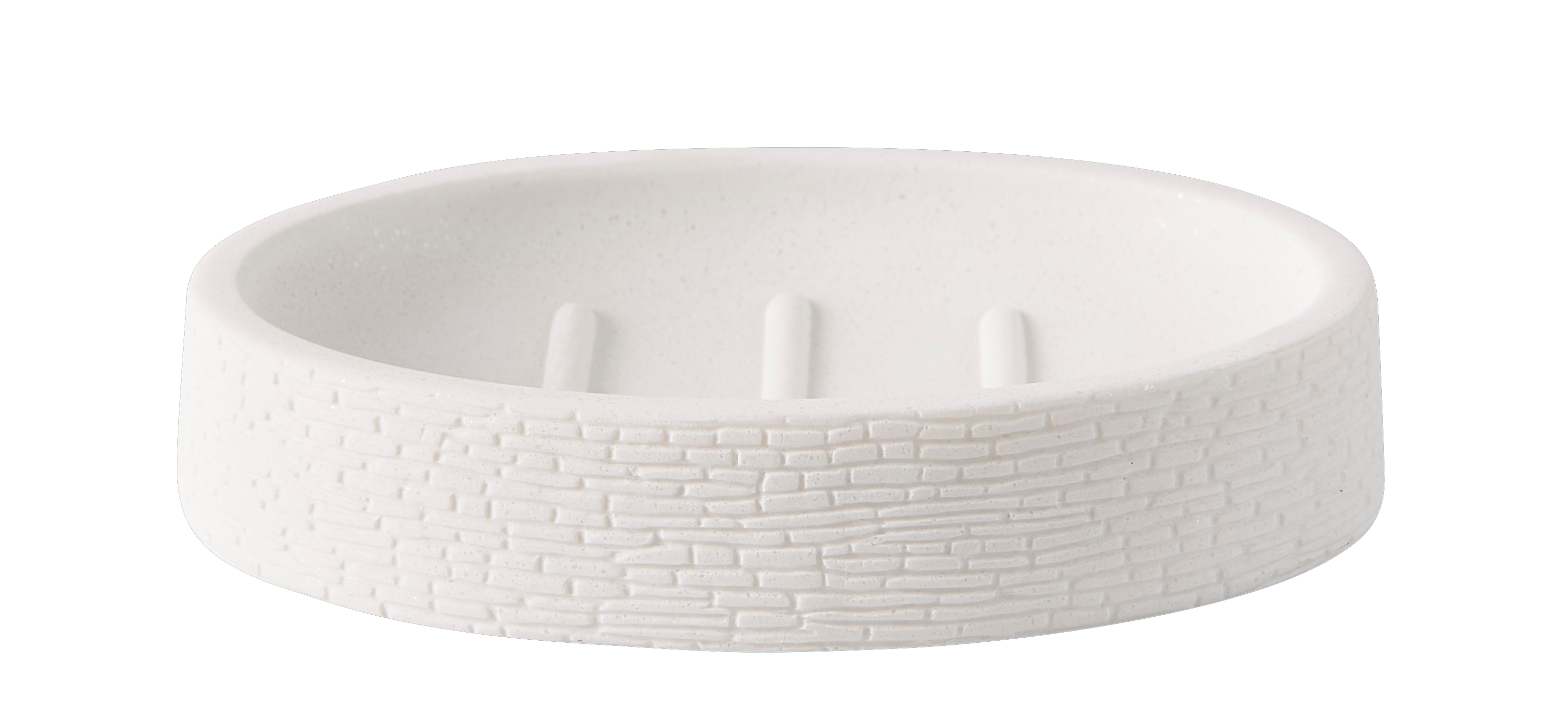 WHITE ELEGANCE Zeepschaaltje witH 2,5 x B 12 x D 8 cm
