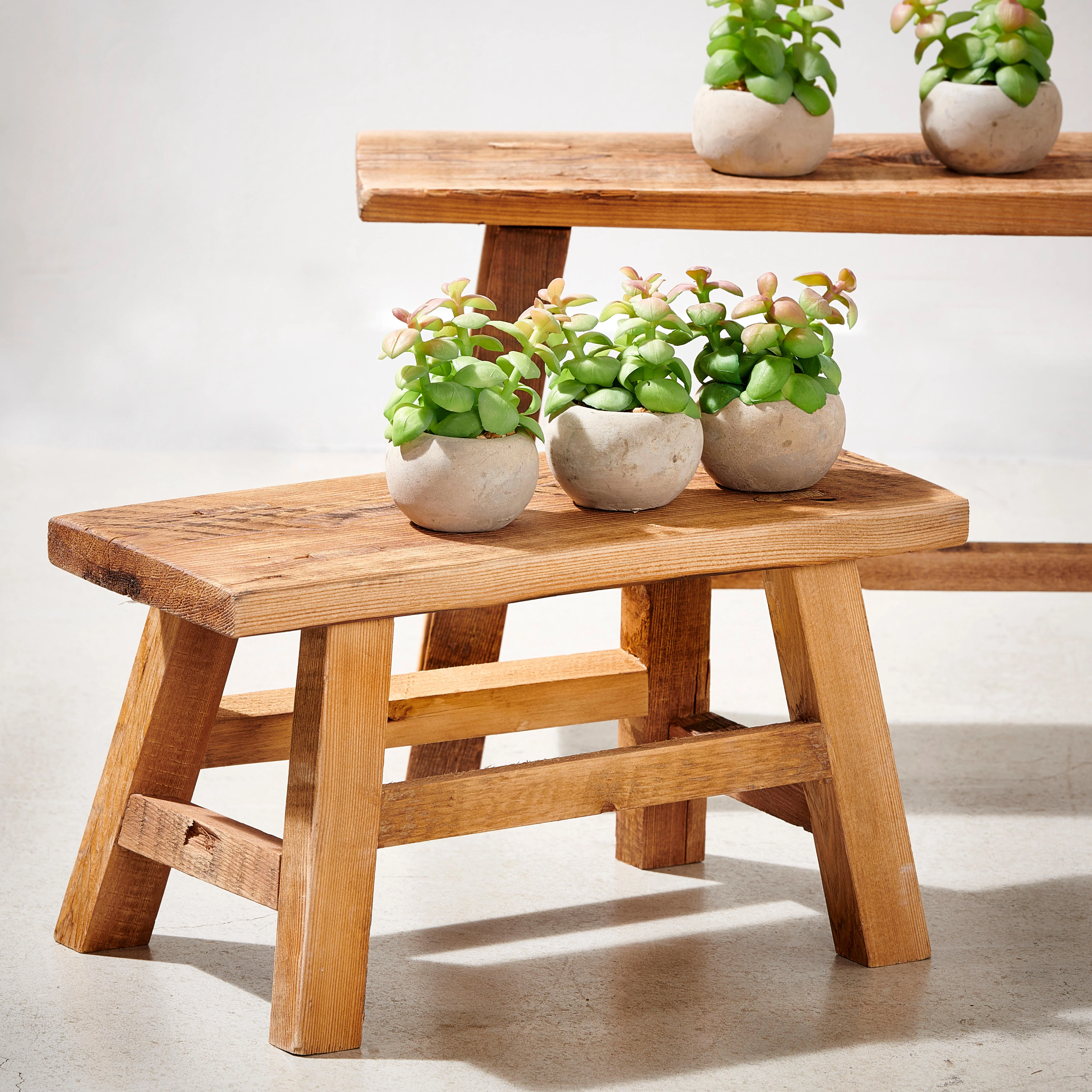 RECYCLE Plantentafel naturelH 19 x B 35 x D 15 cm