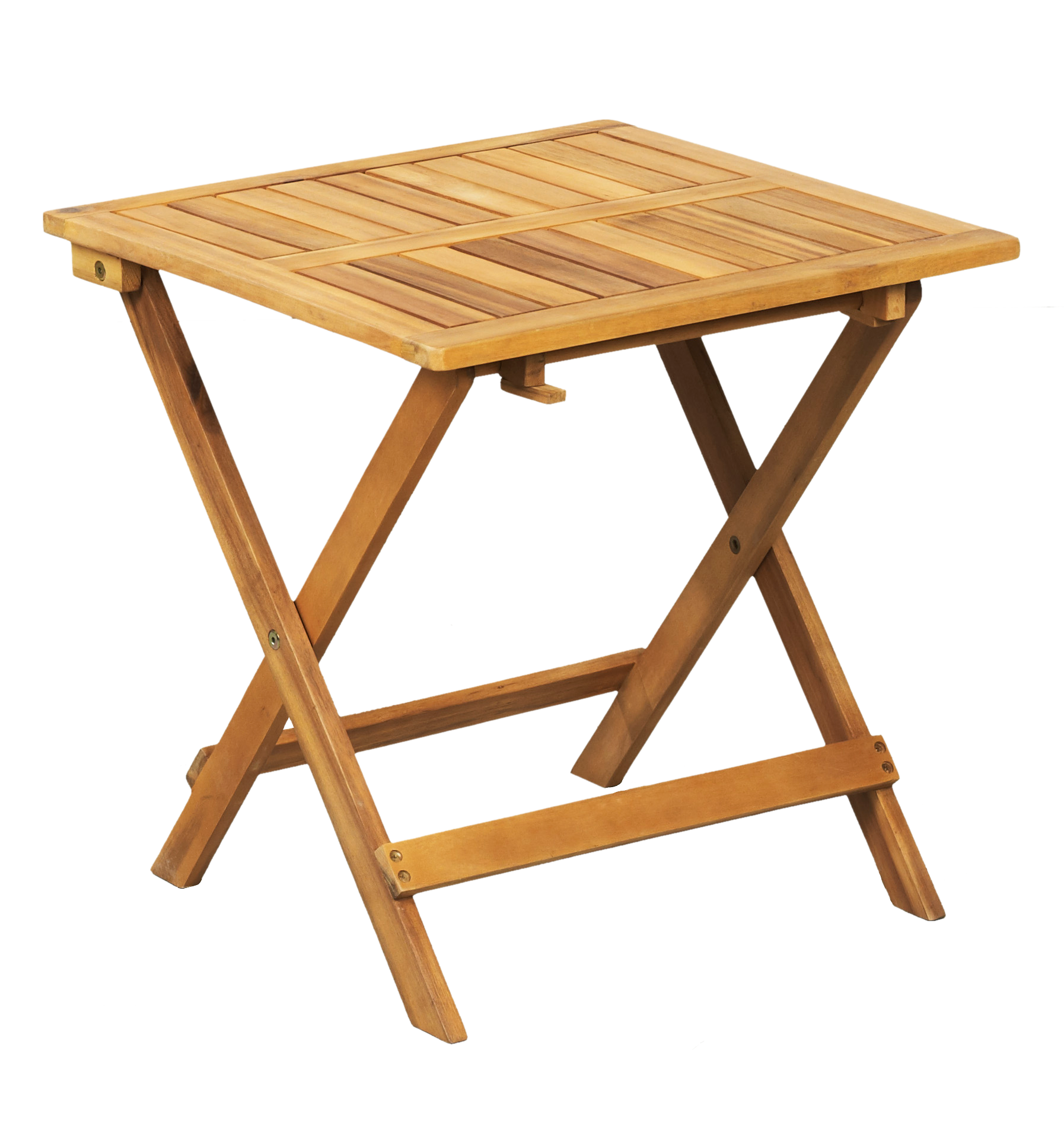 JOSHUA Vouwtafel bruinH 45 x B 45 x D 45 cm