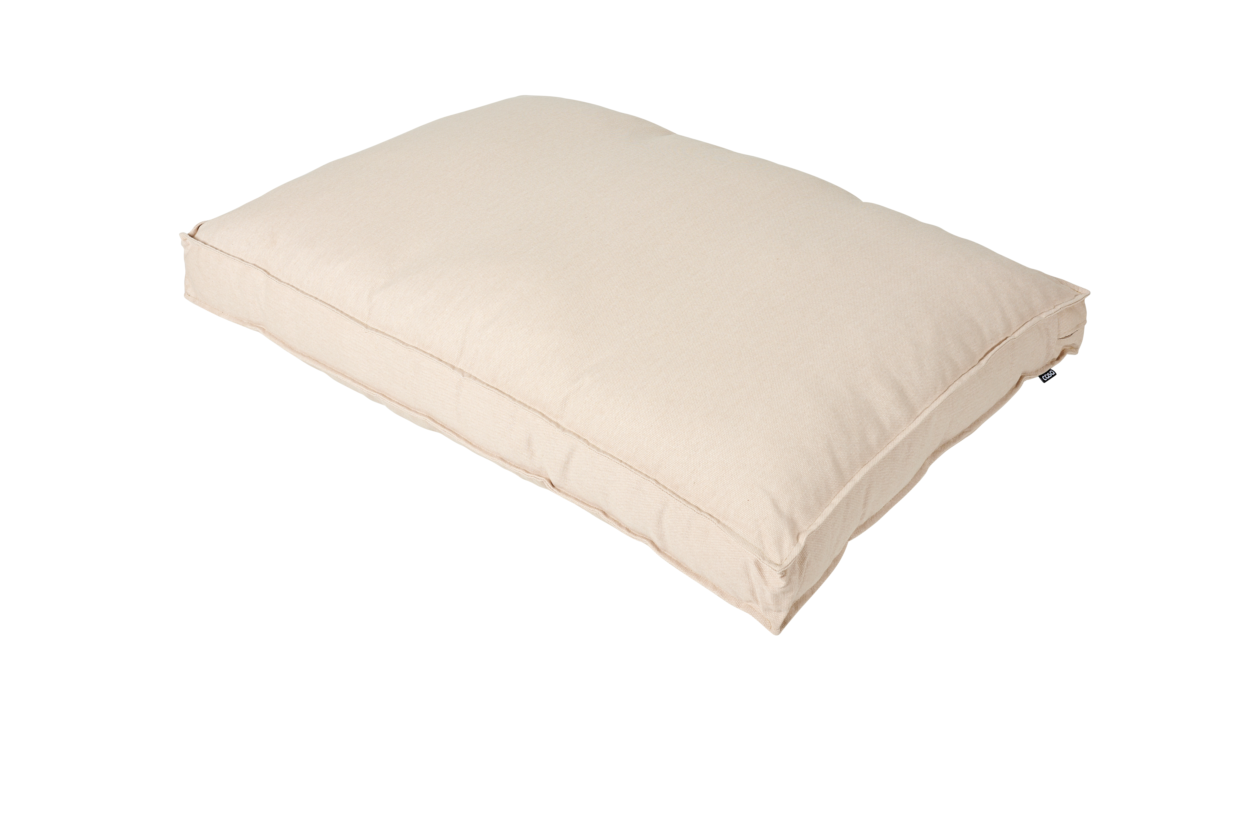 PAULETTA ECO Eco kussen zand beigeH 12 x B 120 x D 40 cm