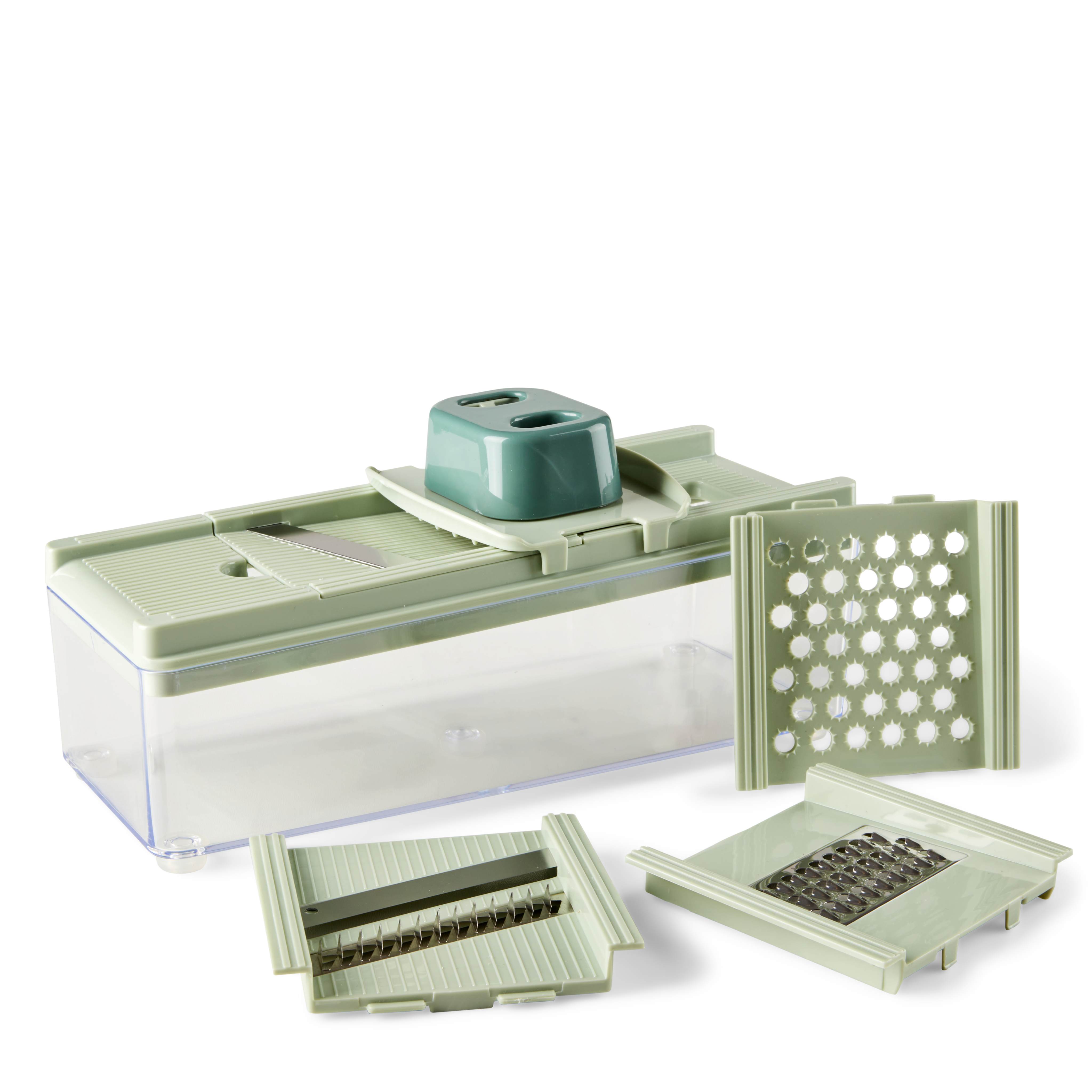 CUISINO Multi chopper groen, muntH 11 x B 11,3 x L 27 cm