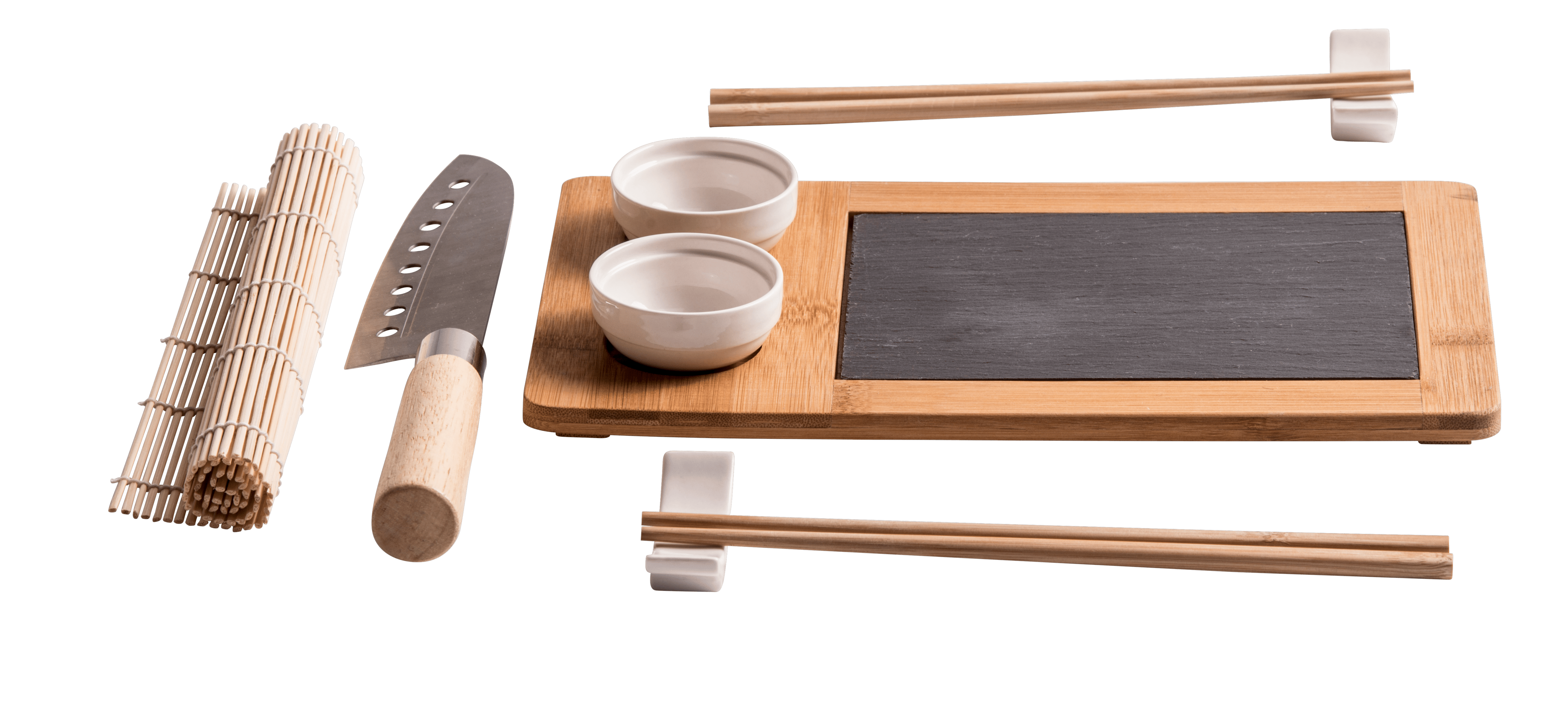 SAMOURAI Sushiset 10-delig naturelD 17 cm - CASA