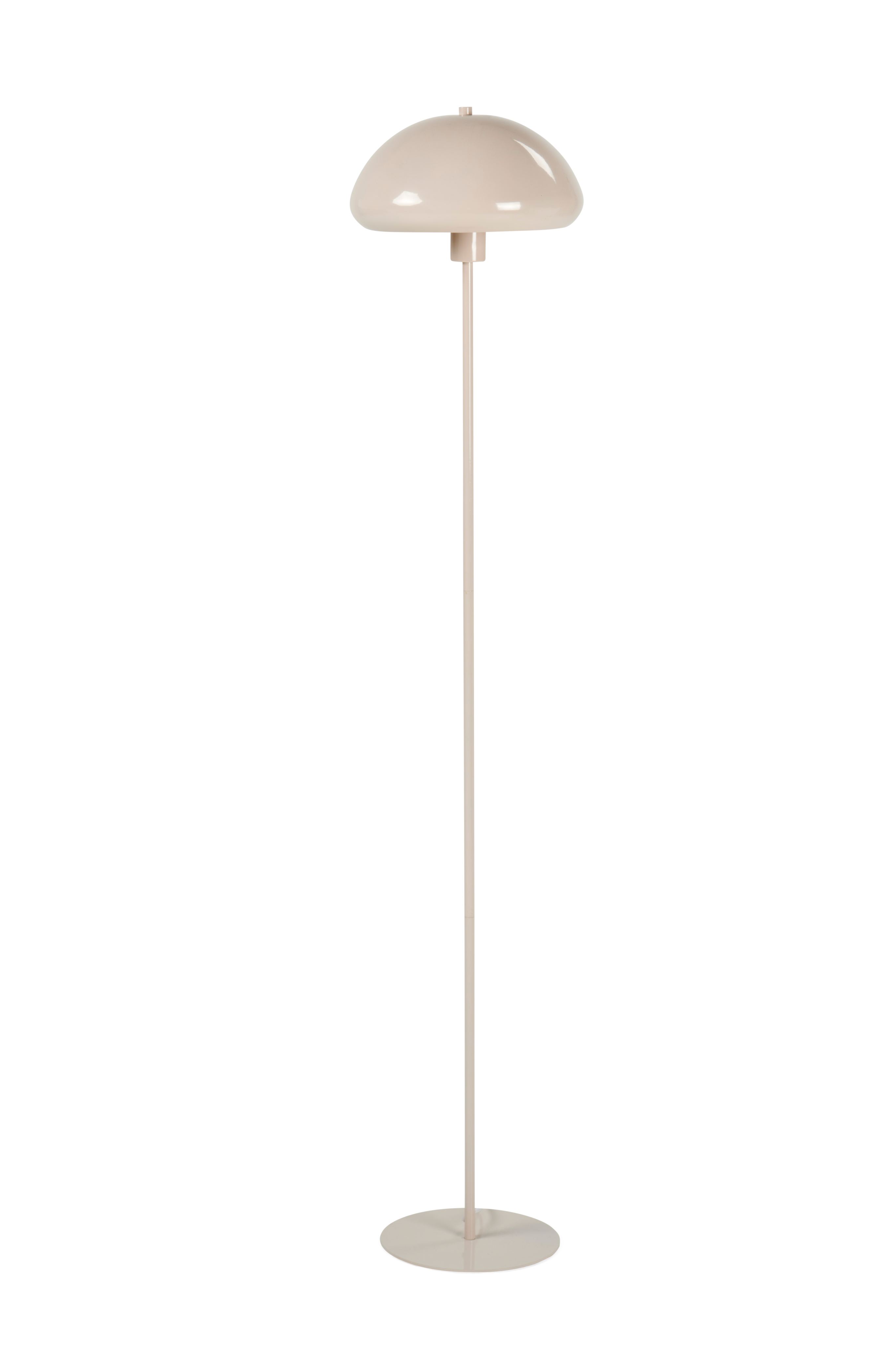 LUCILE Staanlamp beigeH 140 cm - Ø 22 cm - Ø 28 cm