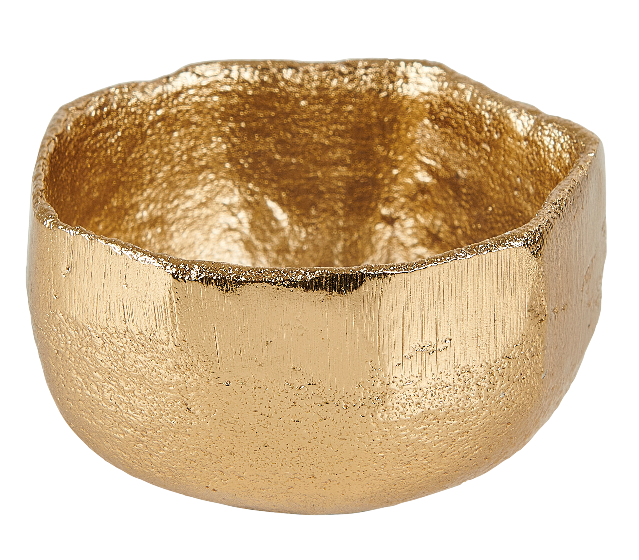 ERBA Theelichthouder goudH 3,5 cm - Ø 6 cm