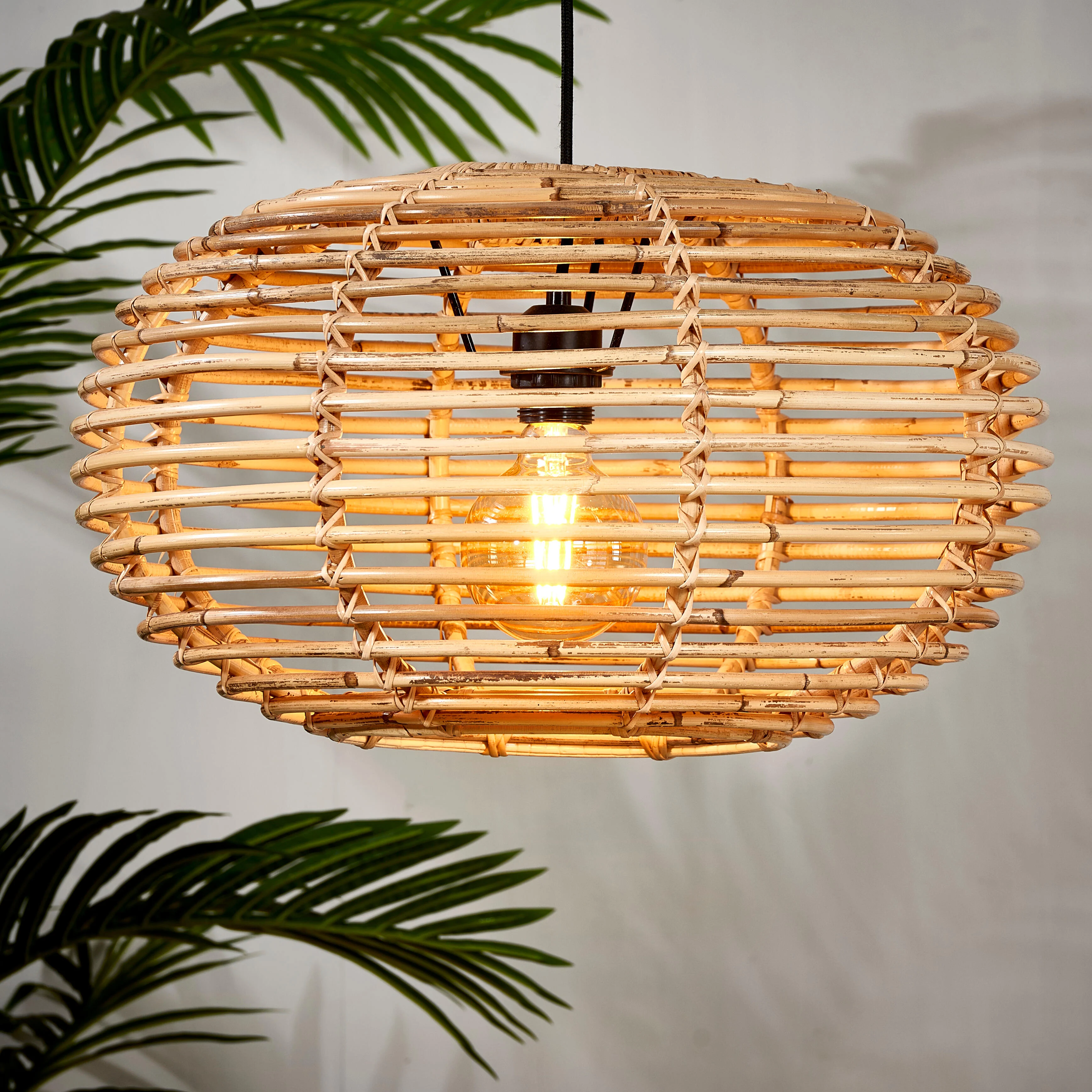 AILENE Hanglamp naturelH 30 cm - Ø 50 cm