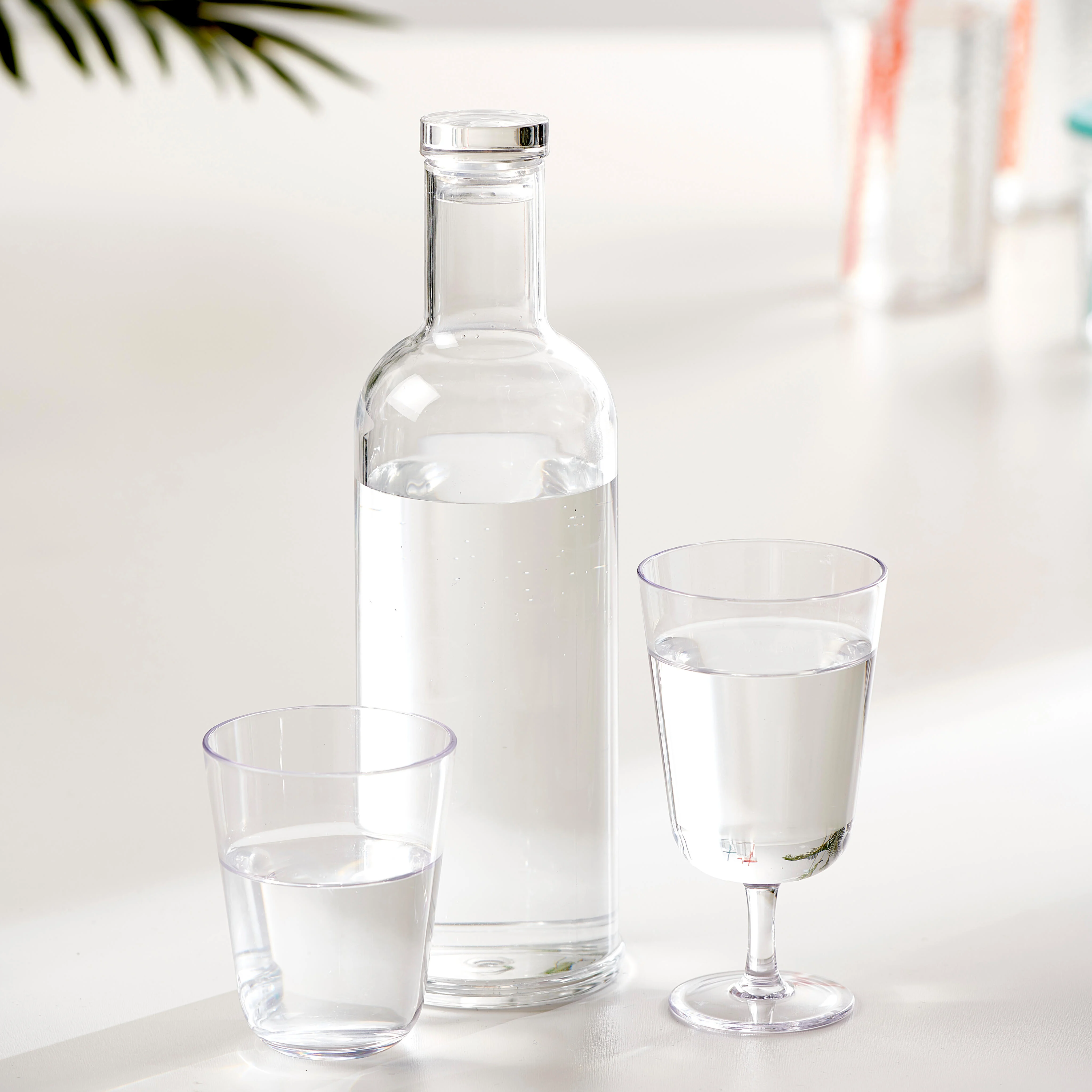 BORA Bekerglas transparantH 10,5 cm - Ø 8 cm