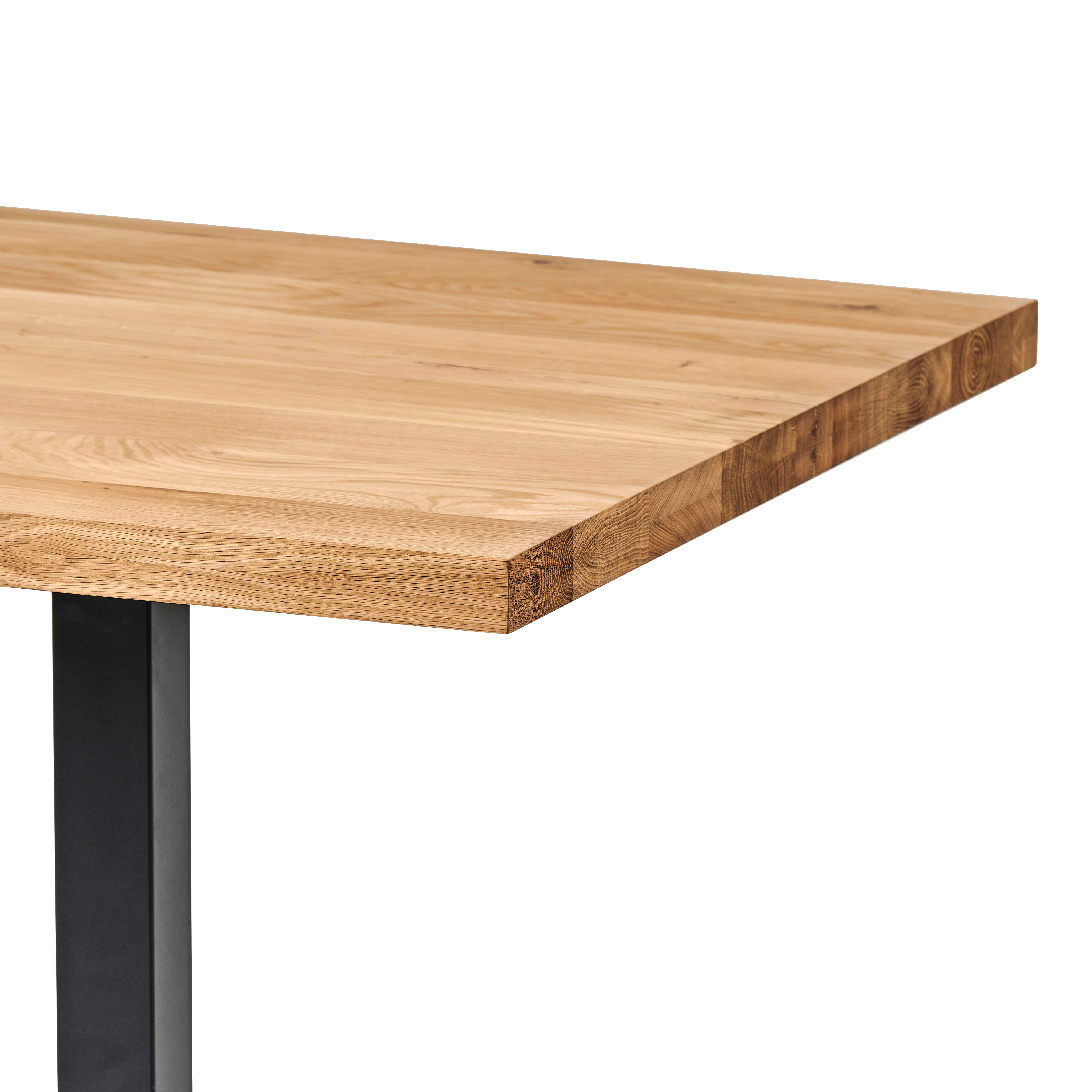 OAK Eettafel naturelH 74,5 x B 80 x L 80 cm