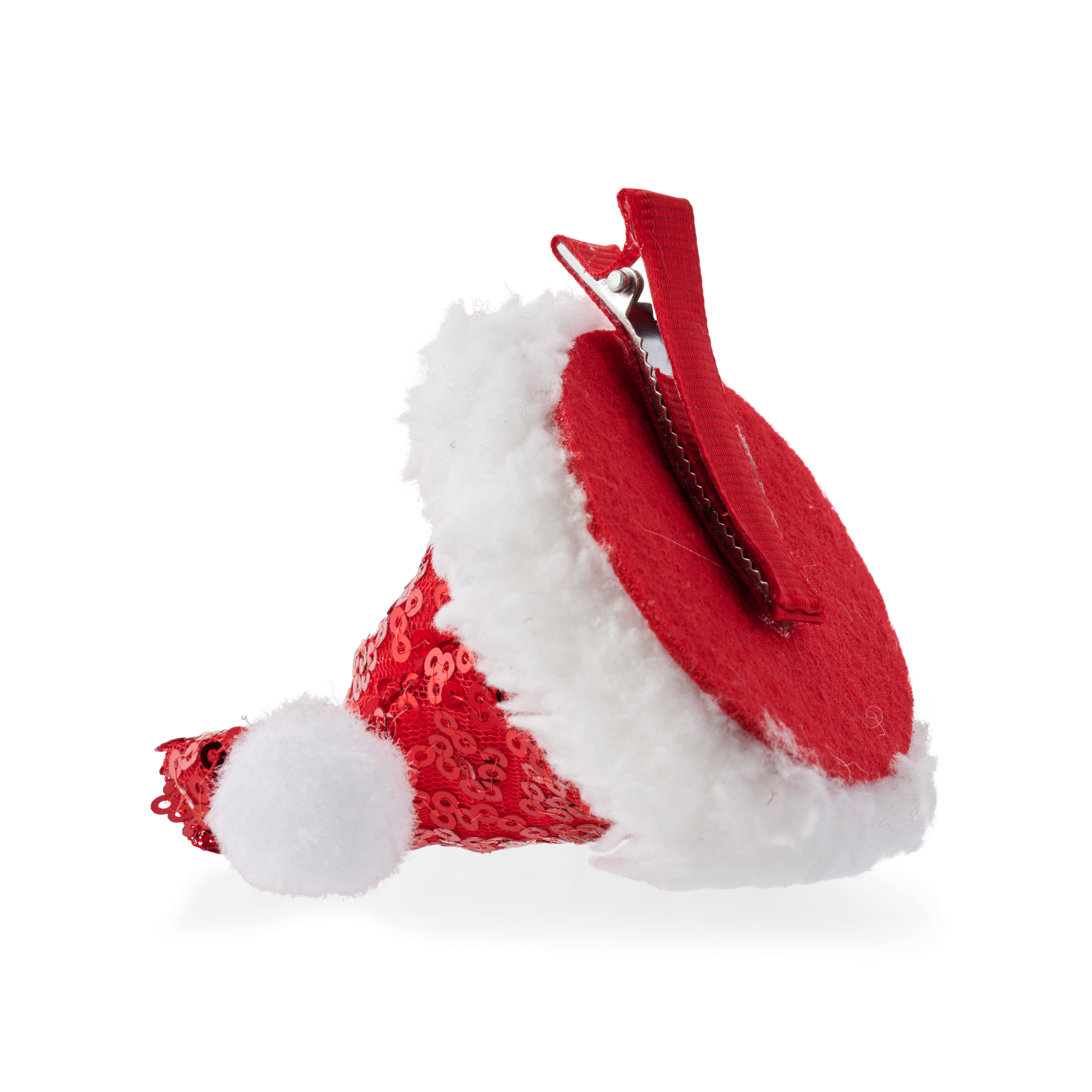 SANTA  Haarclip roodH 12 cm - Ø 6 cm