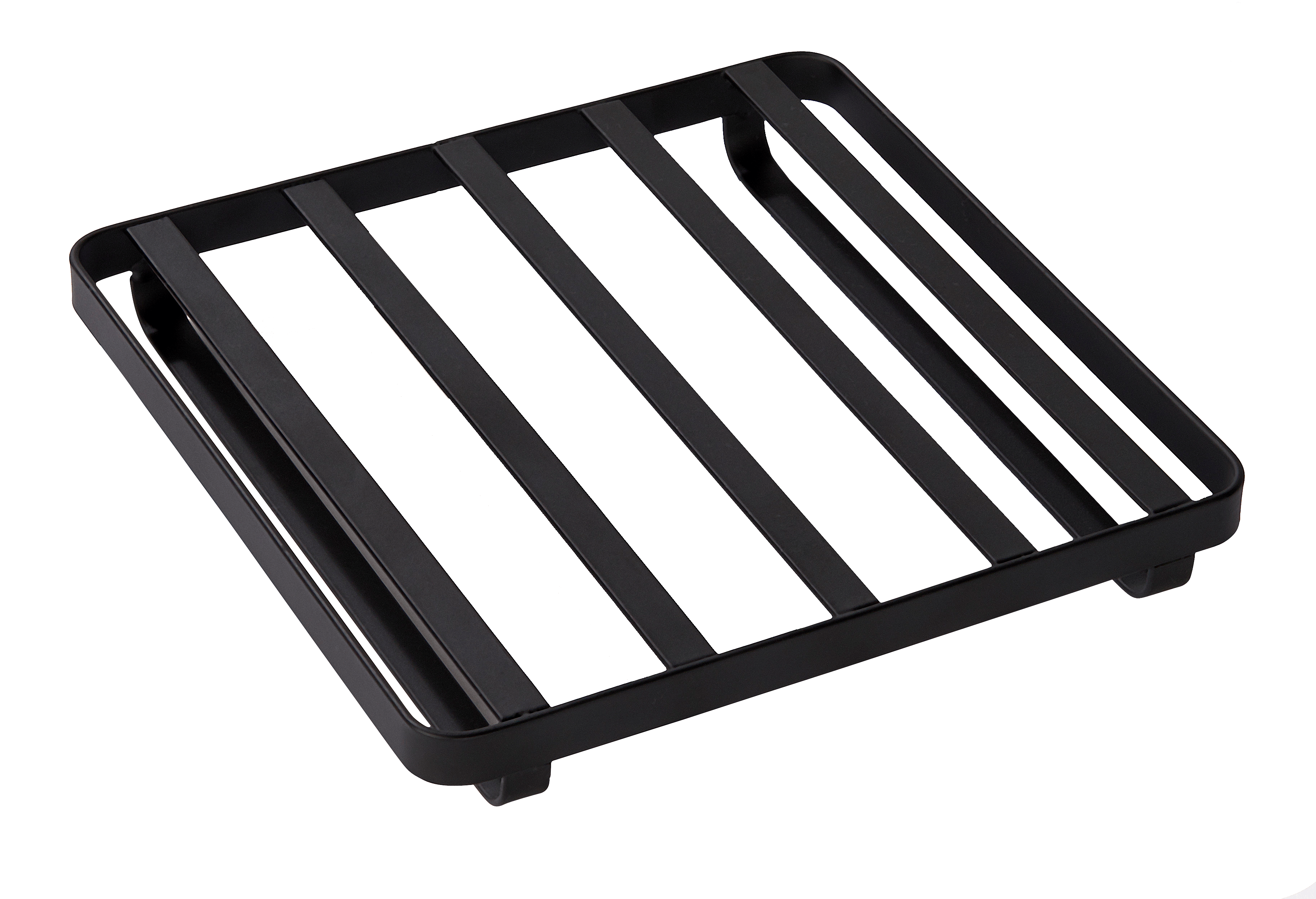 INDUSTRIA Panonderzetter zwartH 2,5 x B 20 x D 20 cm - CASA