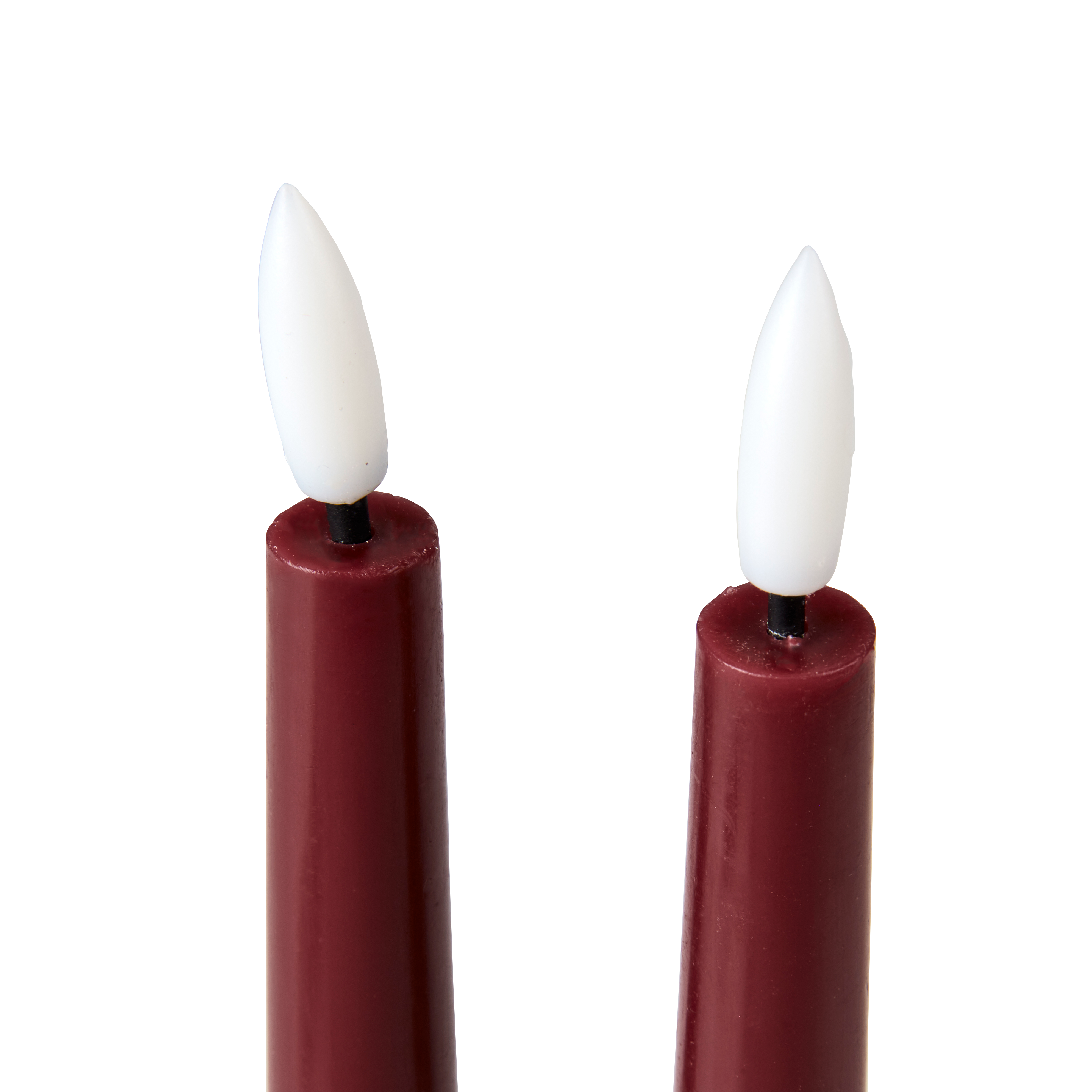 LED Led dinerkaars oranjeH 29 cm - Ø 1,9 cm