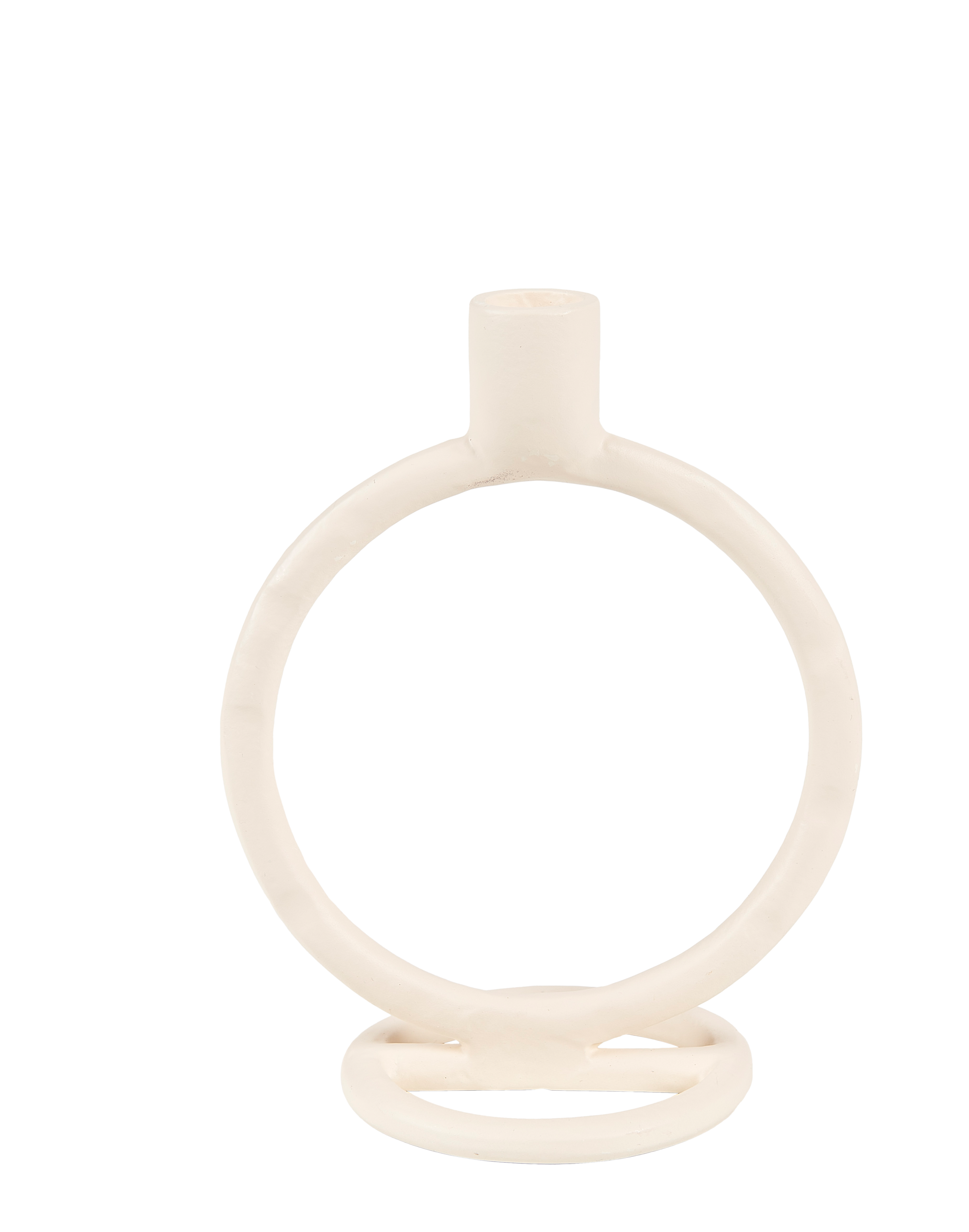 RINGS Kandelaar witH 19 x B 15 cm - Ø 10 cm
