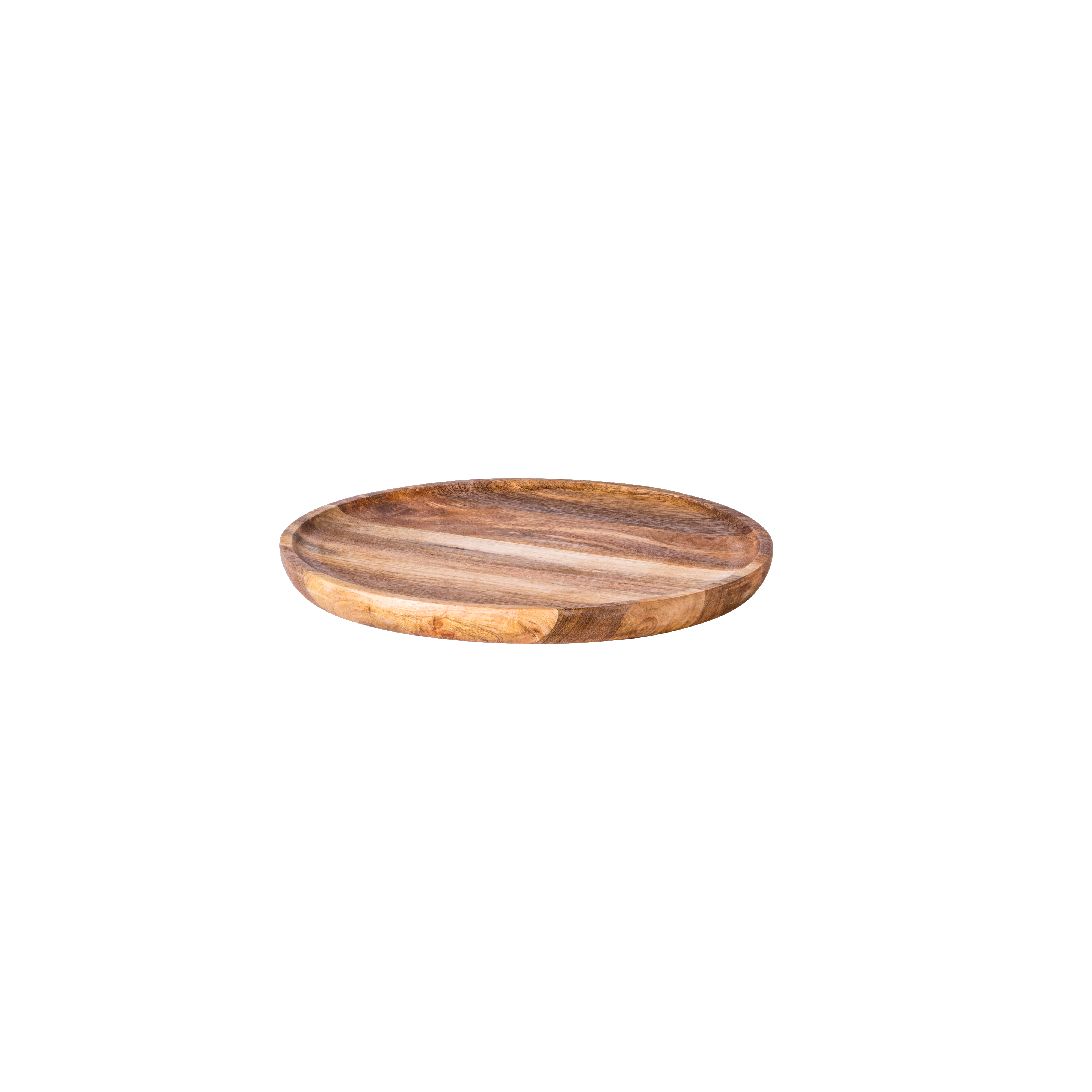 PURE LUXURY Onderzetbord naturel - set van 6 H 2,5 cm - Ø 32 cm