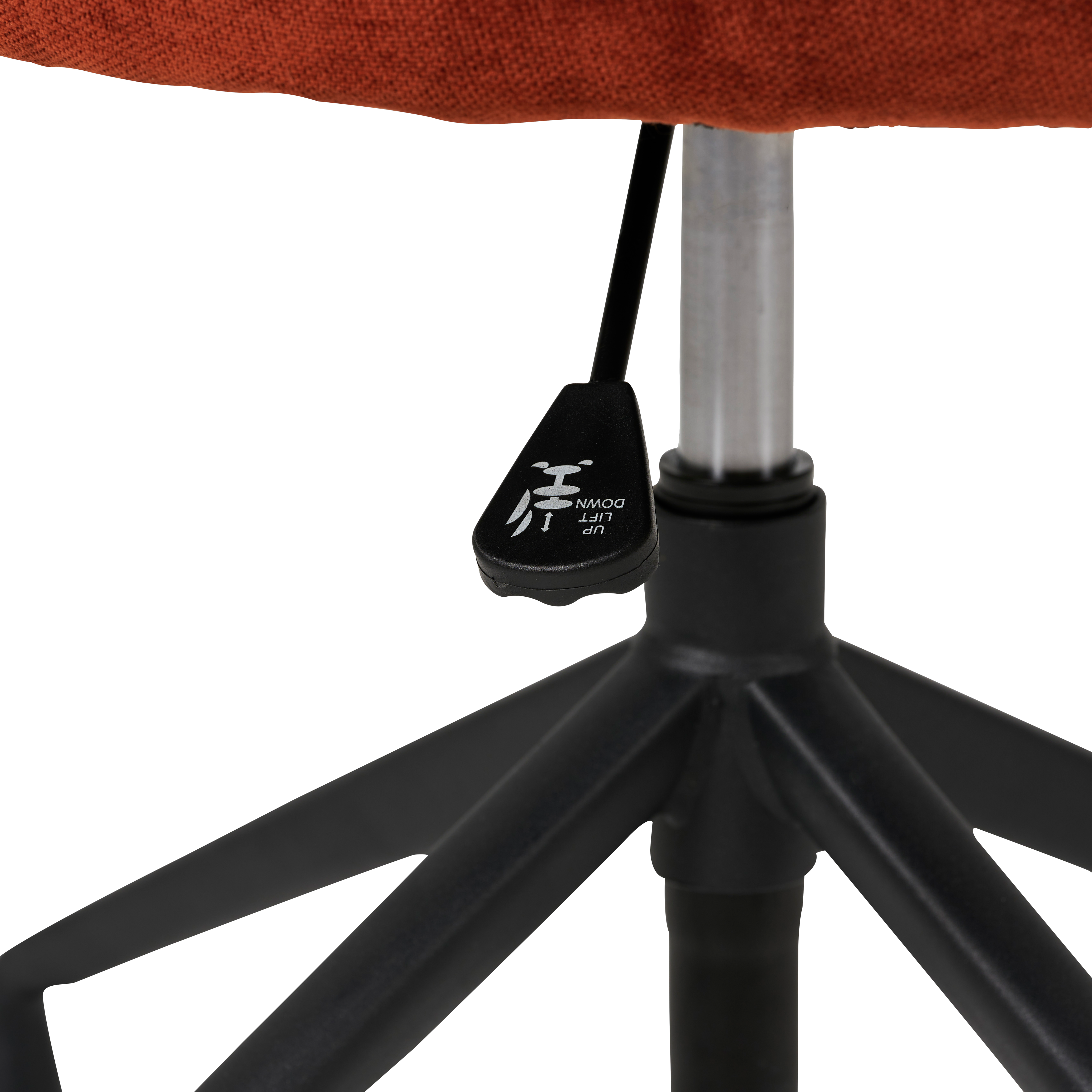 TORA Bureaustoel roodH 83 x B 62 x D 64 cm