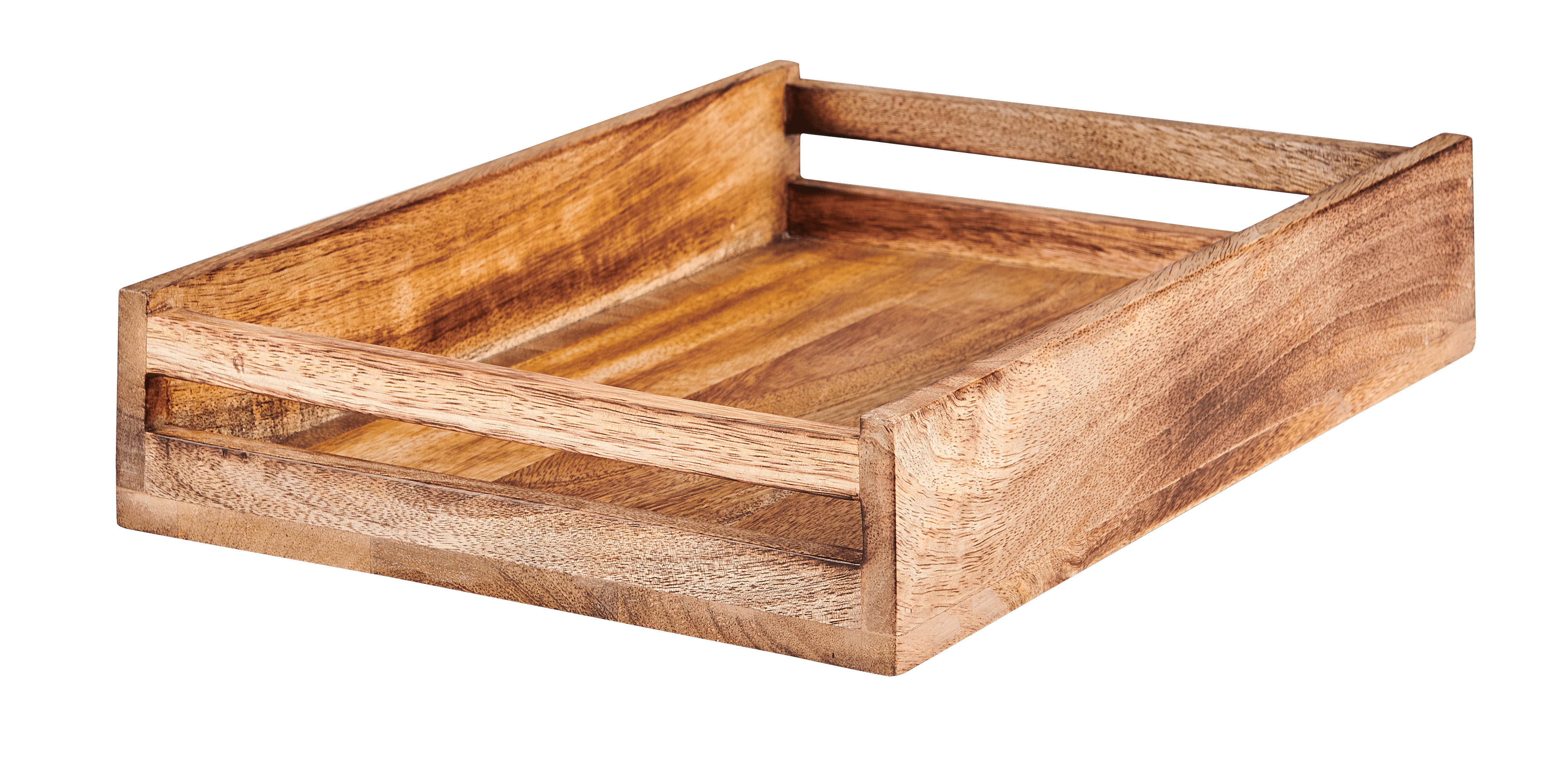 MANGO Bakje laag naturelH 6 x B 34 x D 24 cm