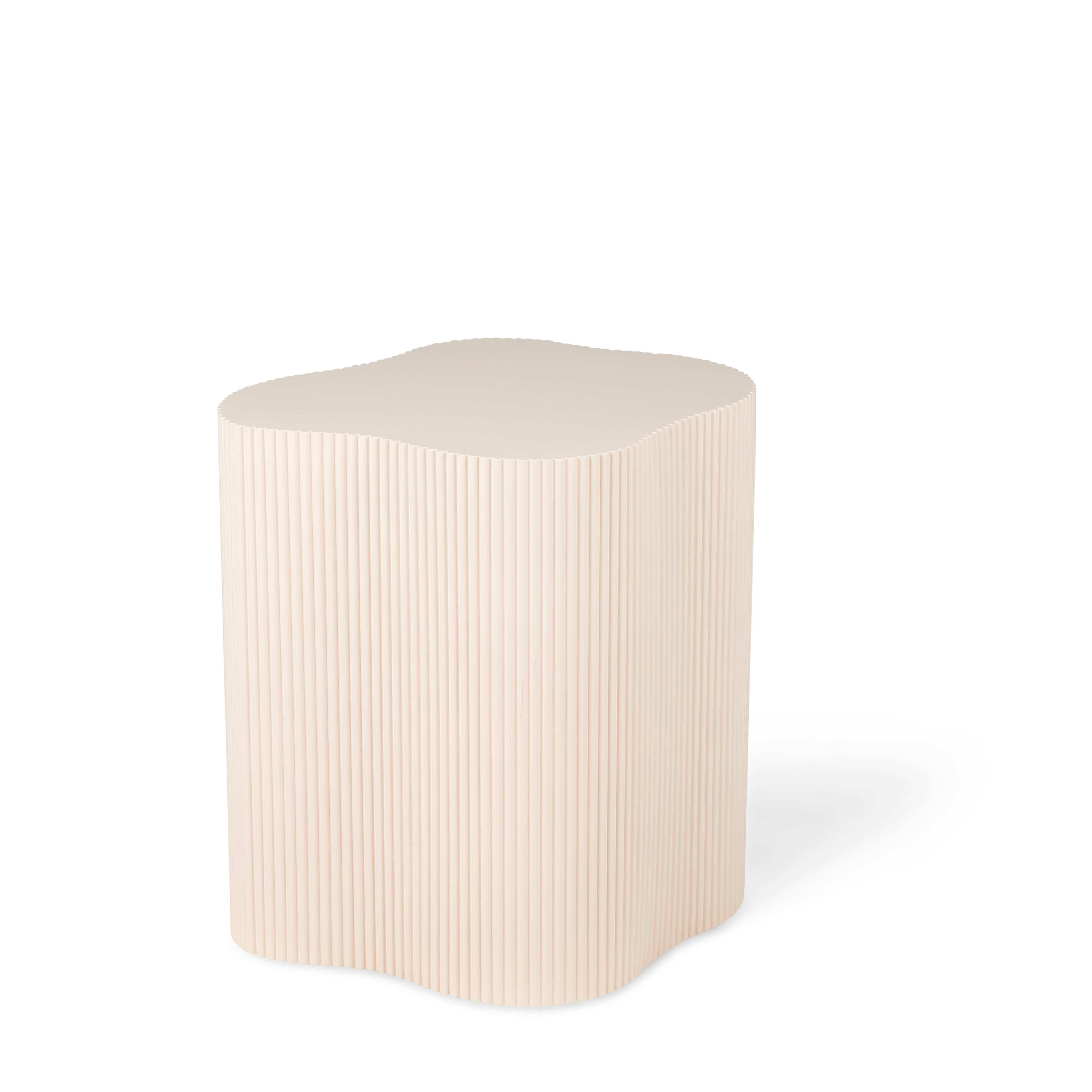 ISLA Bijzettafel beigeH 45 x B 40 x D 45 cm