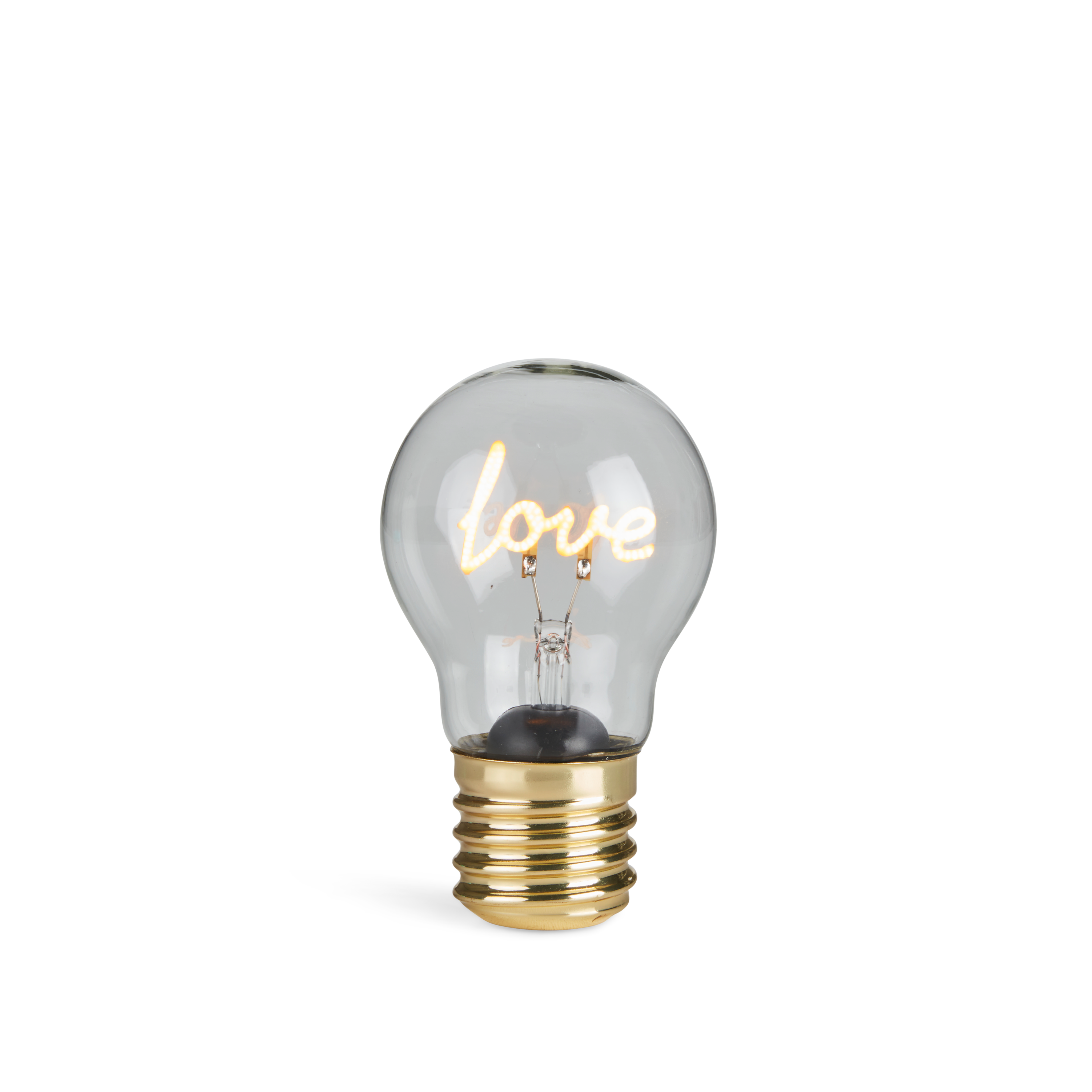 LOVE Decolamp opladingH 12 cm - Ø 7 cm