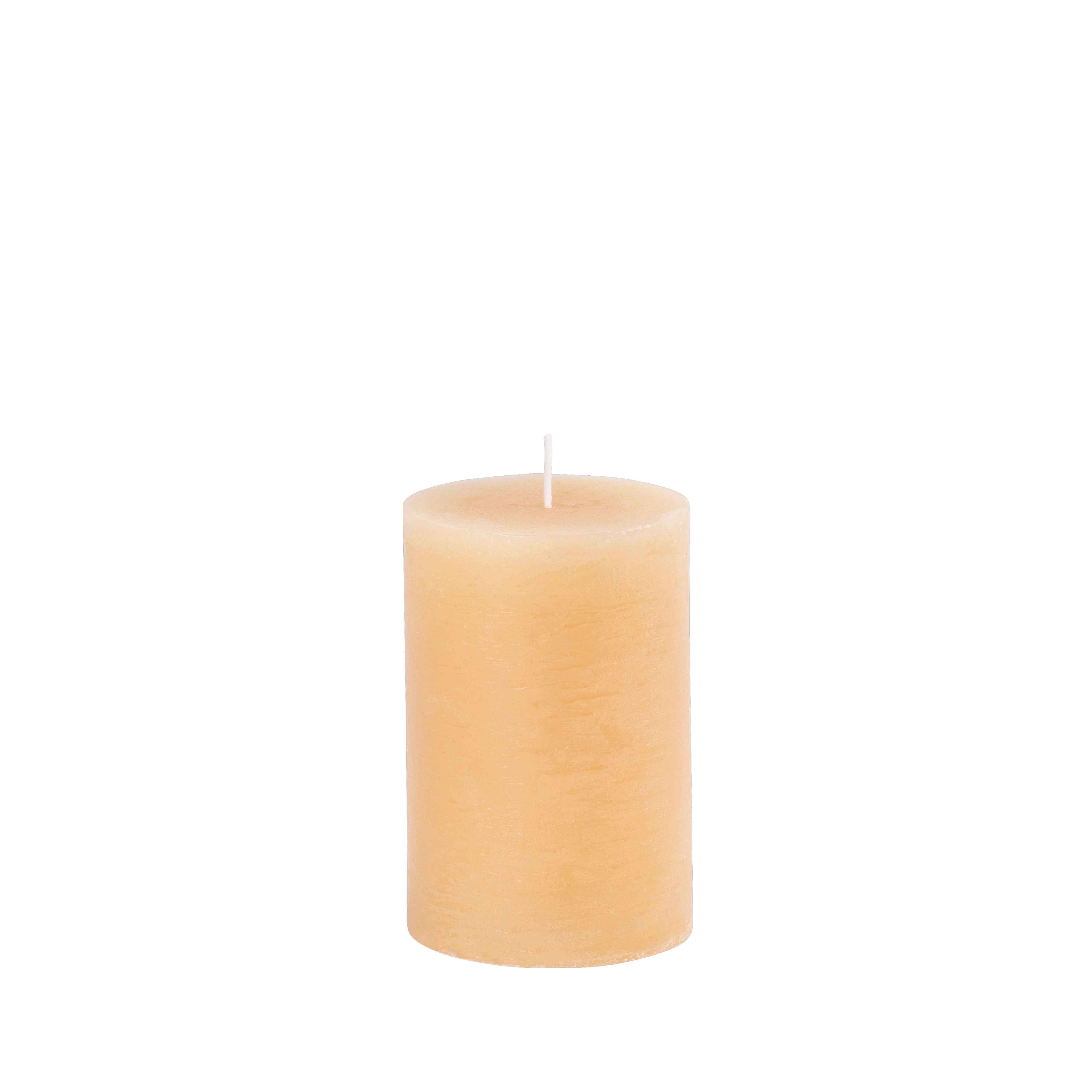 PURE RUSTIC Kaars beigeH 12 cm - Ø 8 cm
