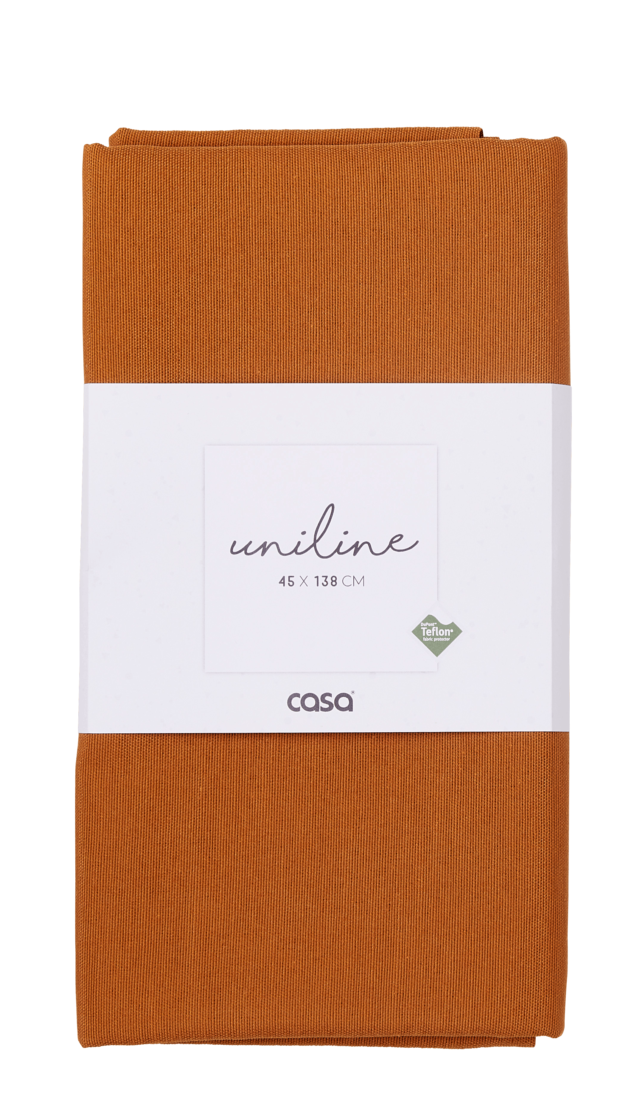 UNILINE Tafelloper bruinB 45 x L 138 cm