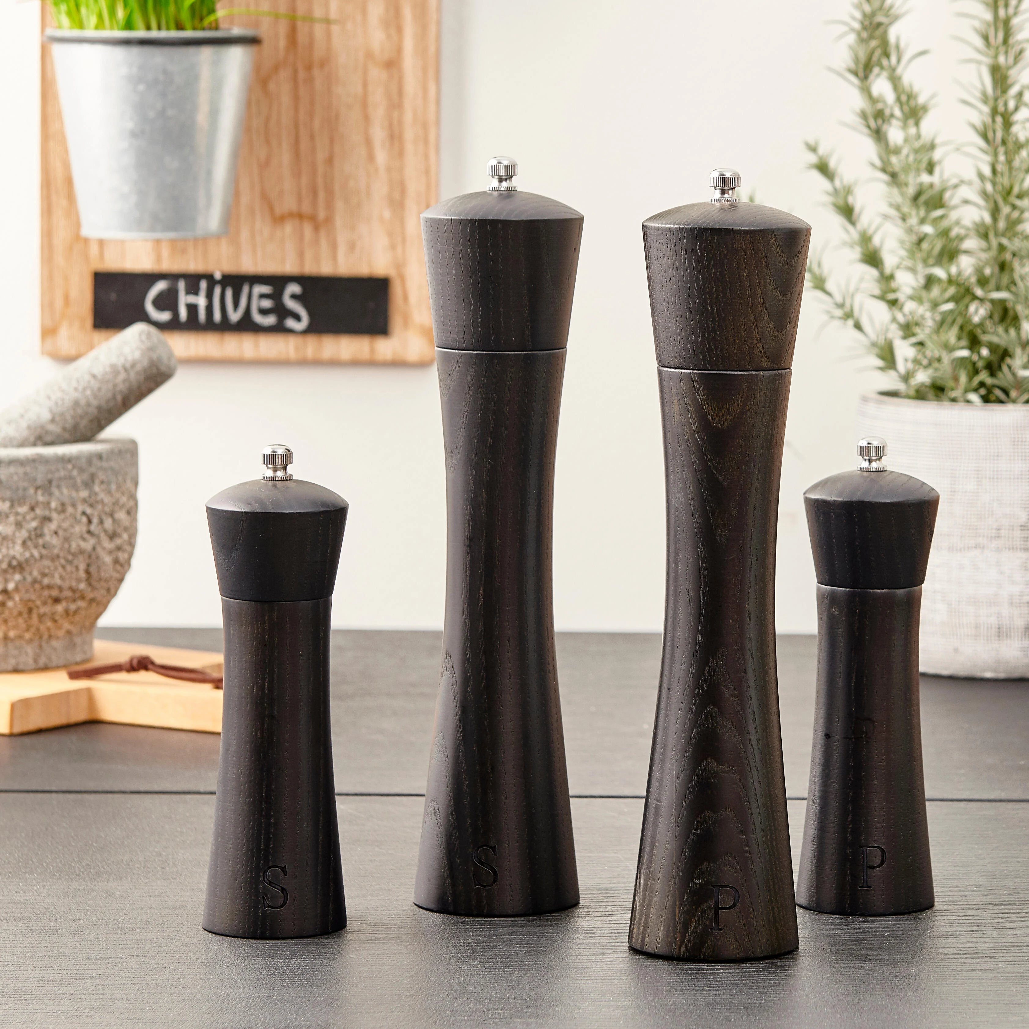 ASH Zoutmolen zwartH 16,5 cm - Ø 5 cm