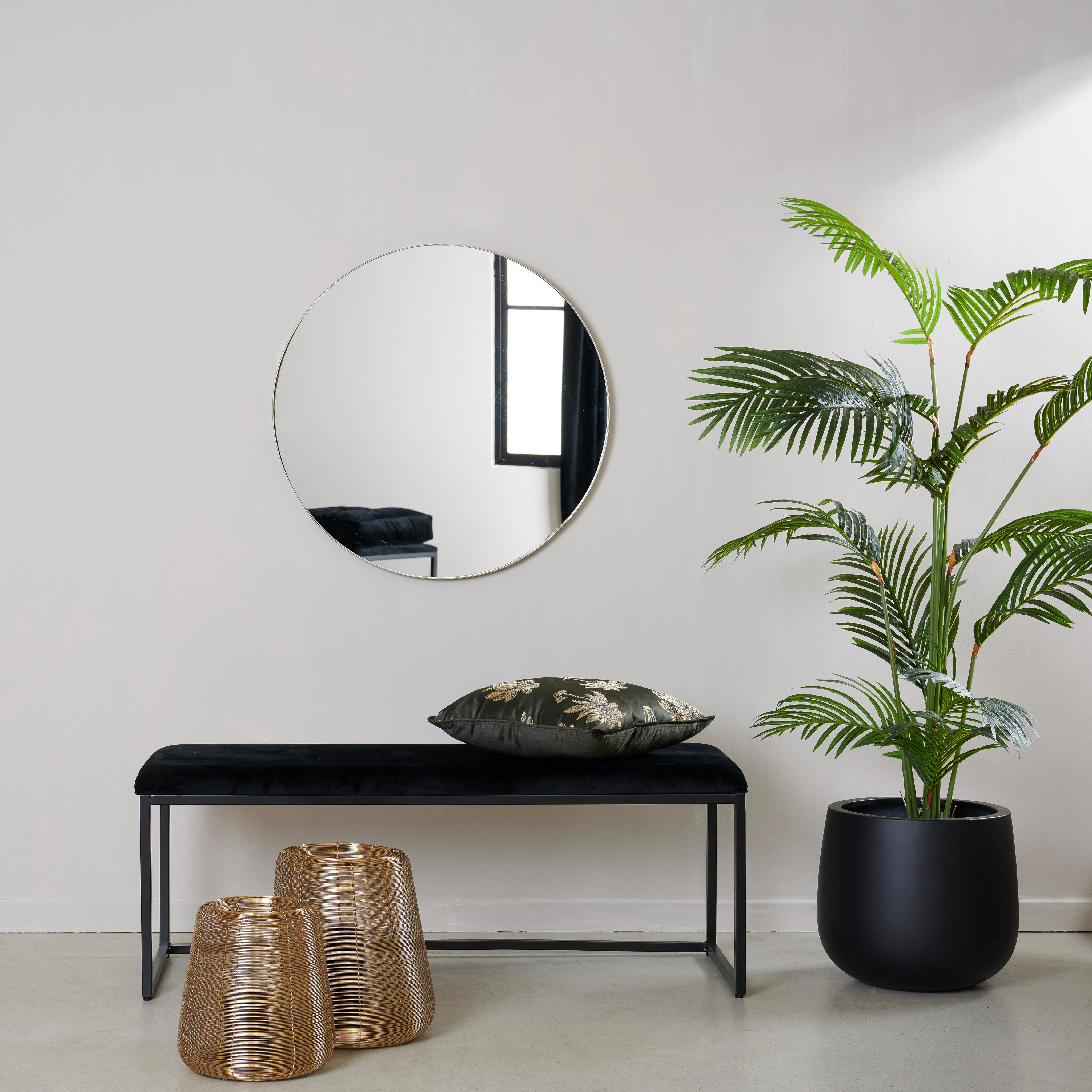 LINEA Spiegel goudØ 75 cm