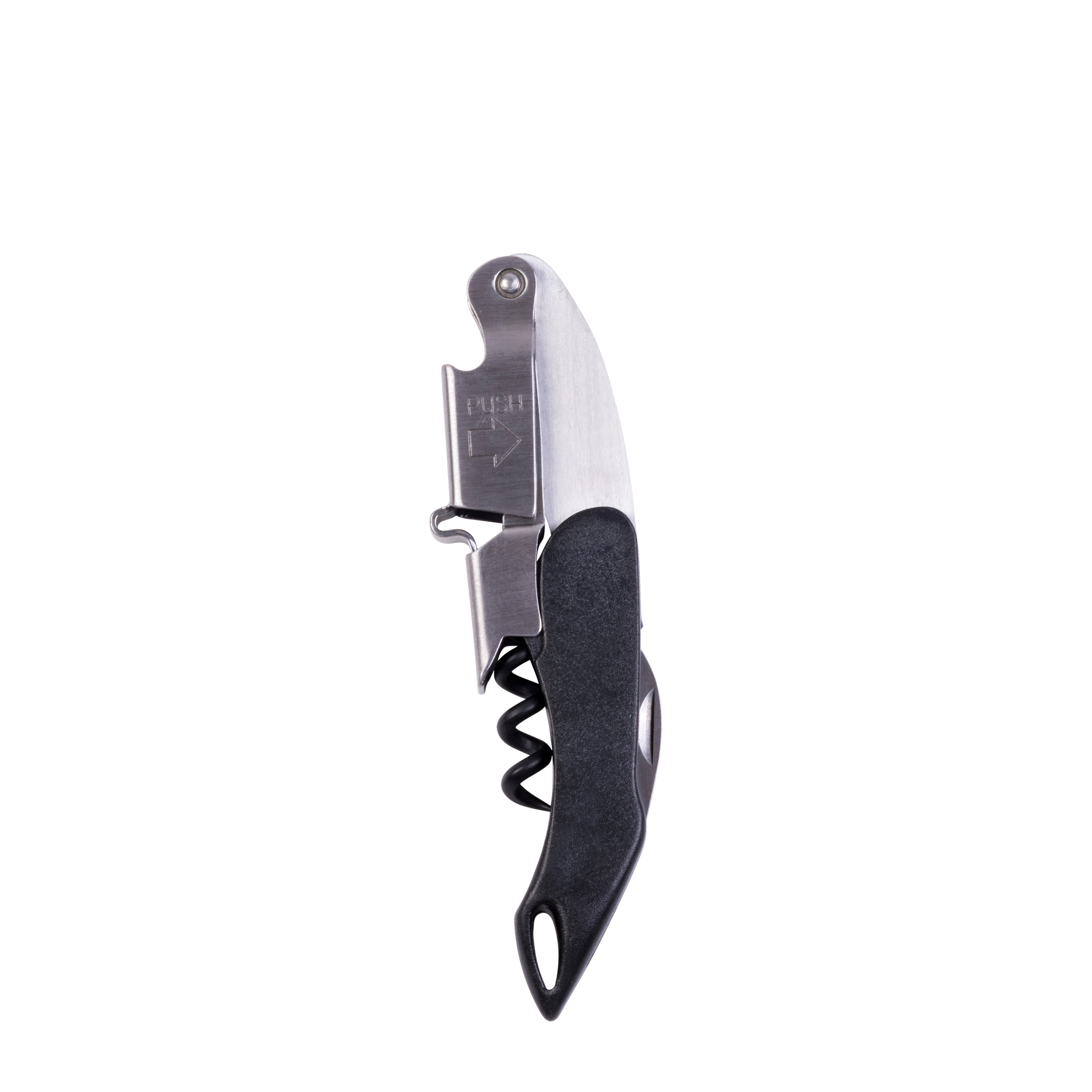 DIVINO Kurkentrekker sommelier zwartB 3,5 x L 12 cm
