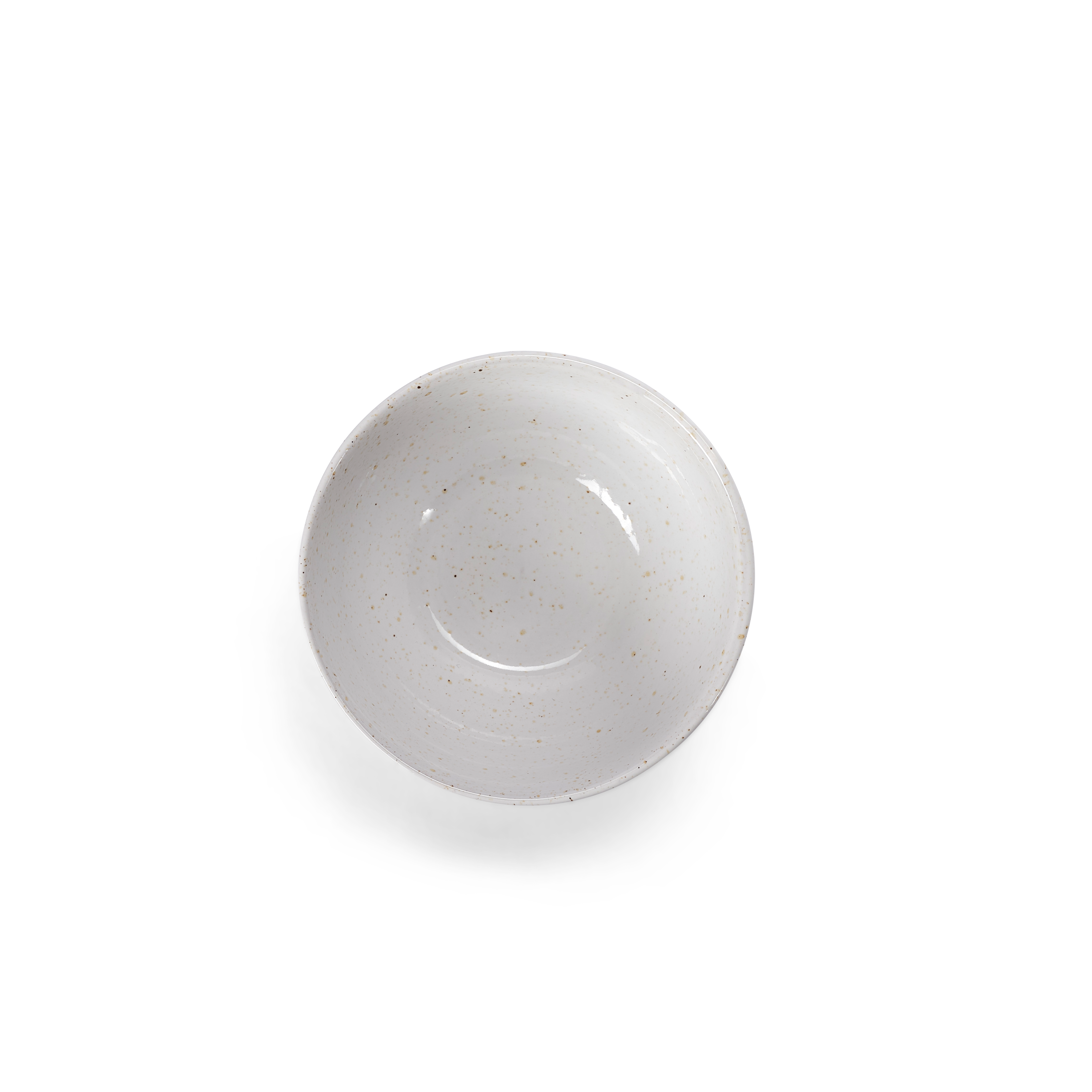 TERRA Bowl wit - set van 4 H 6,5 cm - Ø 14 cm