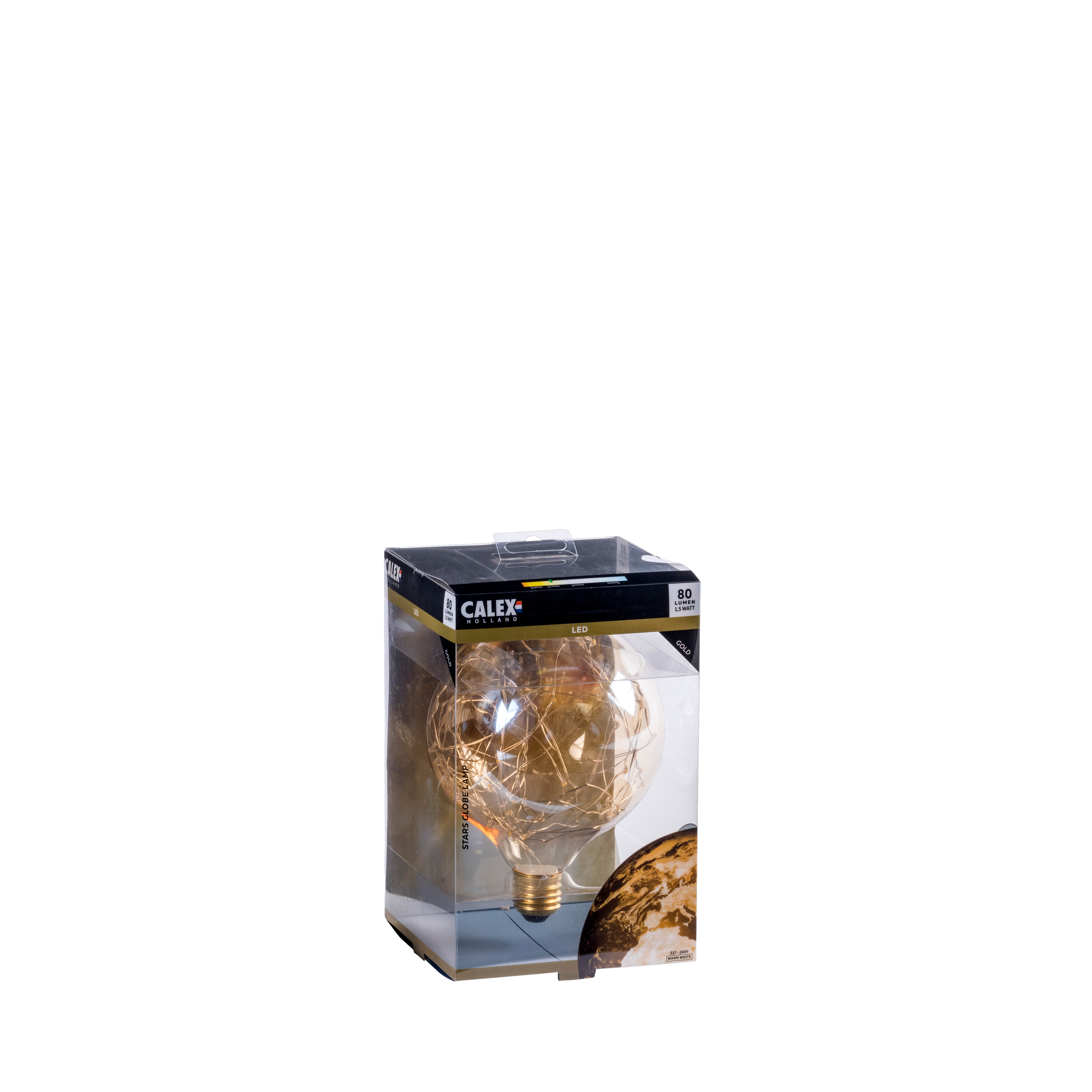 CALEX Lamp warm lichtL 16,8 cm - Ø 12,5 cm