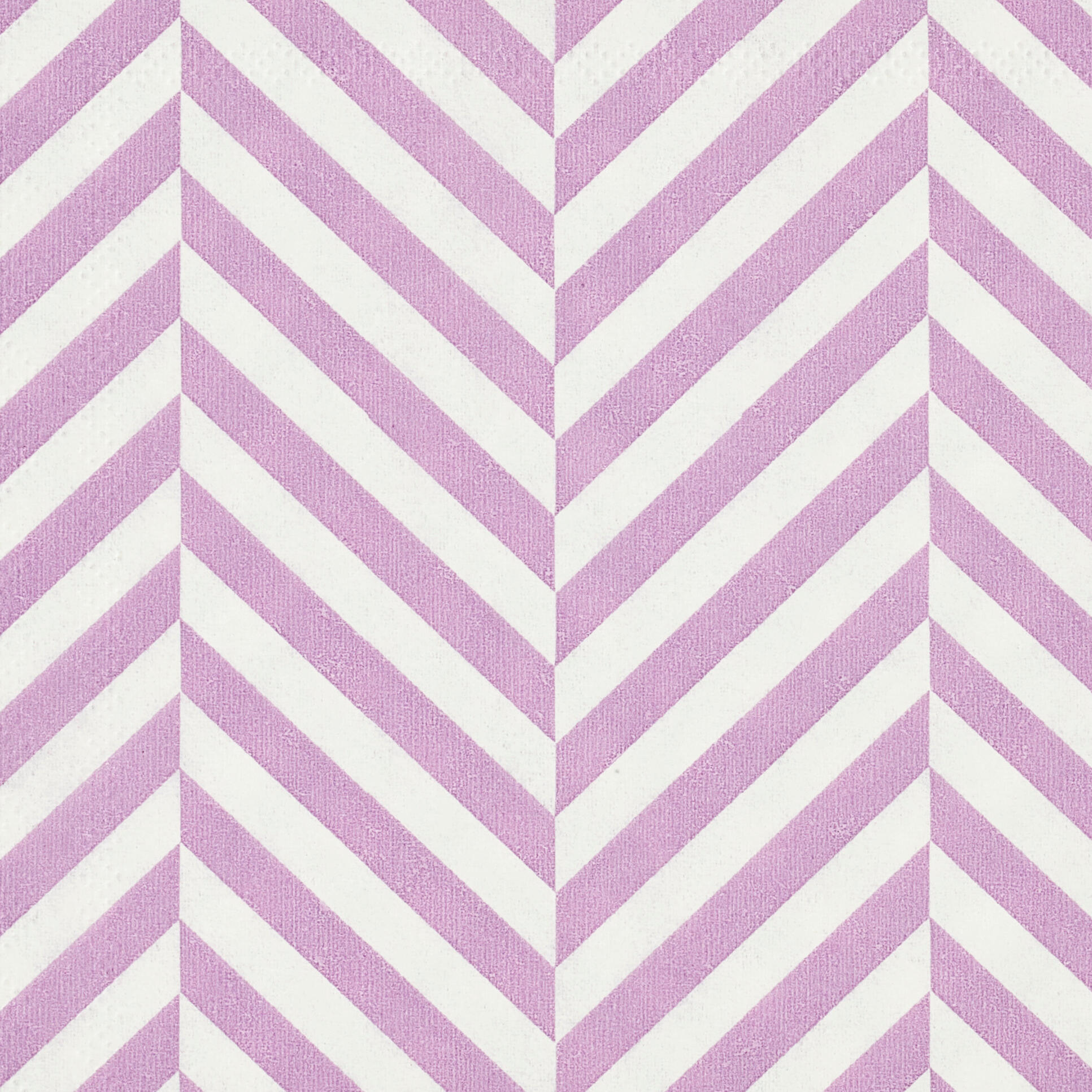 CHEVRON Set van 20 servetten paarsB 25 x L 25 cm