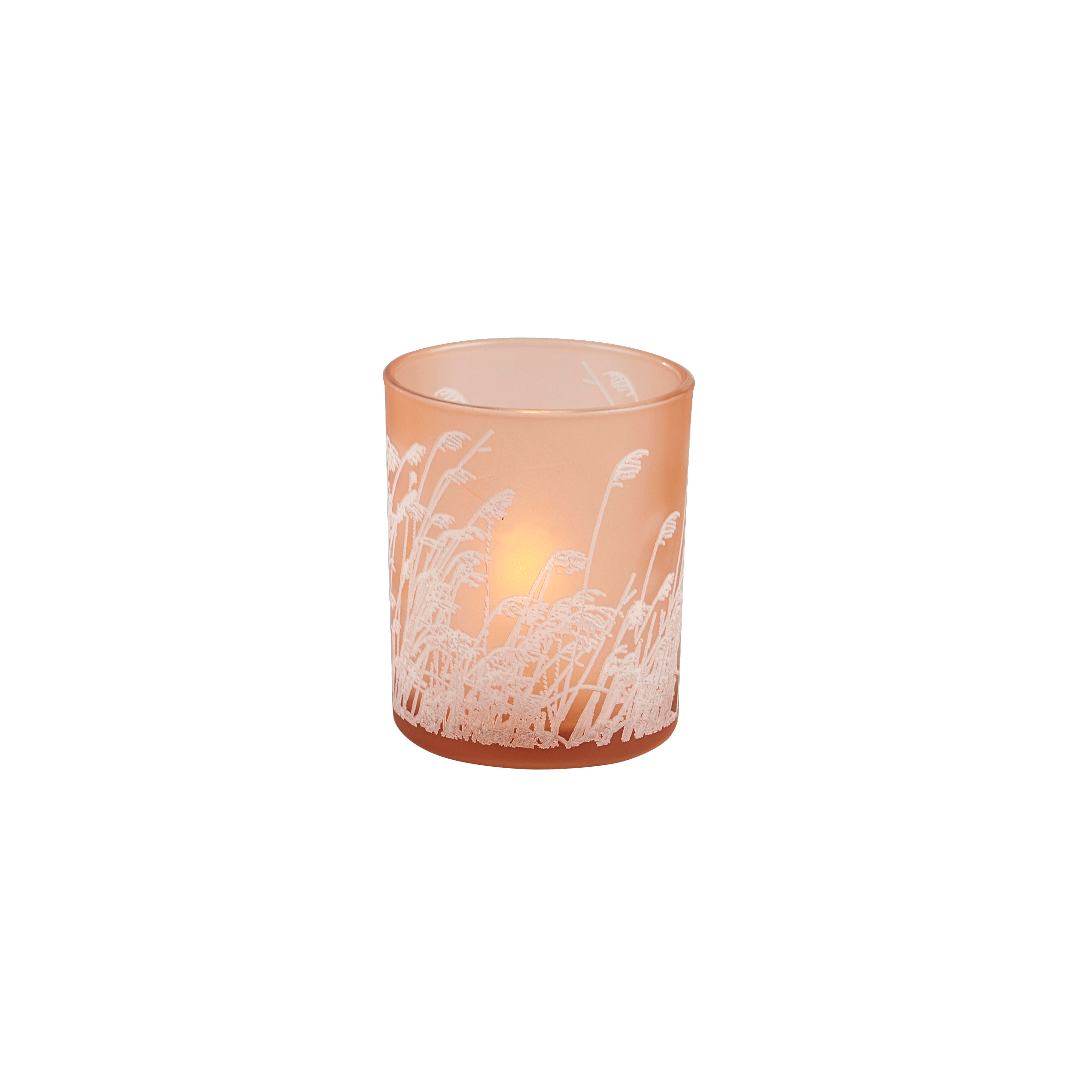 PAMPAS Partylight oranjeH 8 cm - Ø 7 cm