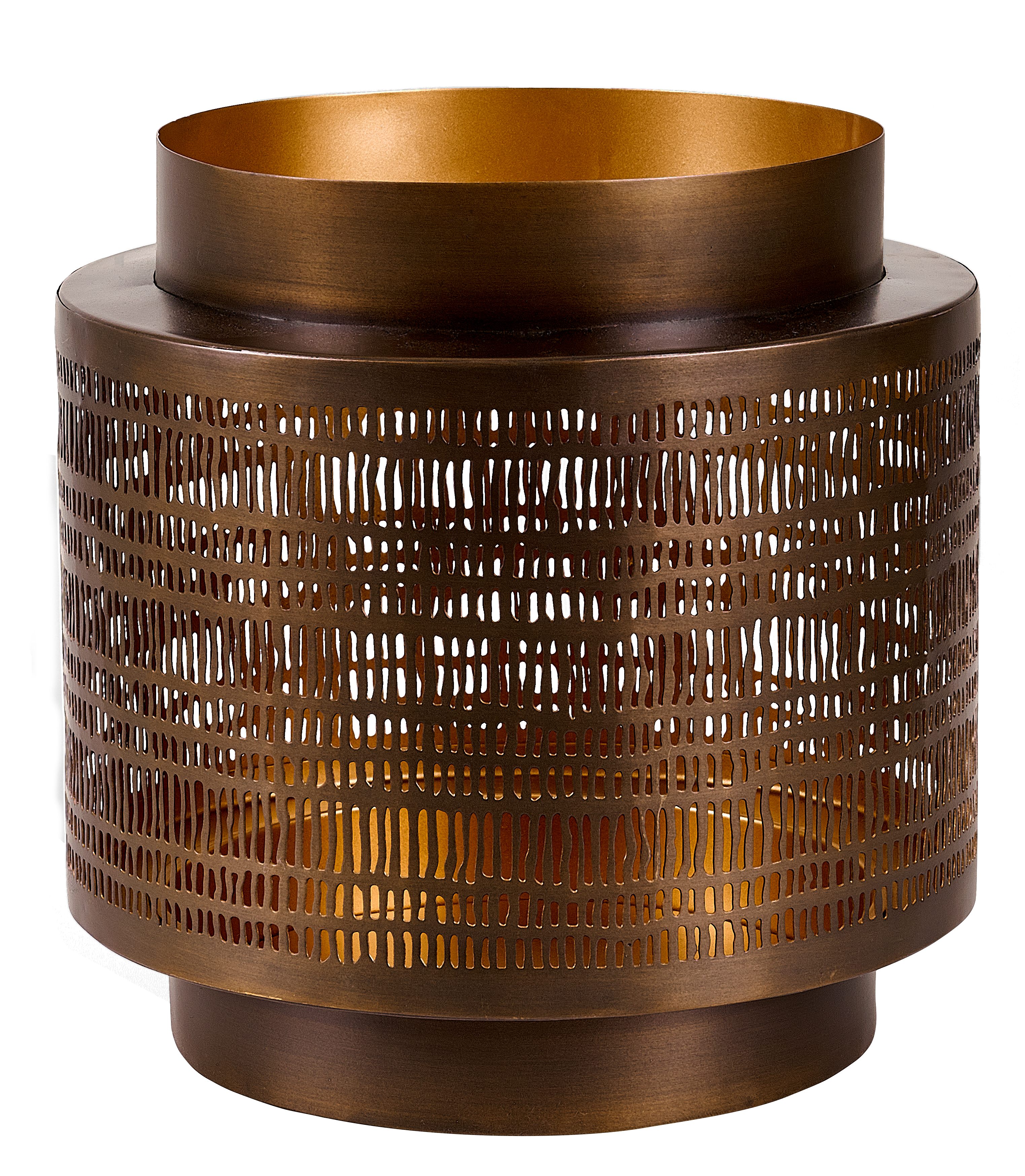 SOLIS  Lantaarn koperH 25,5 cm - Ø 25,5 cm